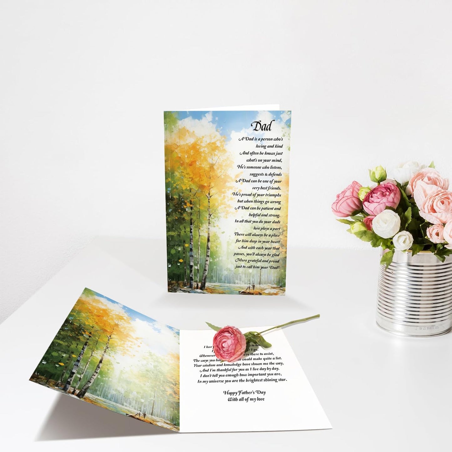 Funny Fathers Day Card for Dad Daddy Bonus Dad, Cute Cards for Fathers Day, Father's Day Cards from Son Daughter, Father's Day Cards Gift For Men Him BST202