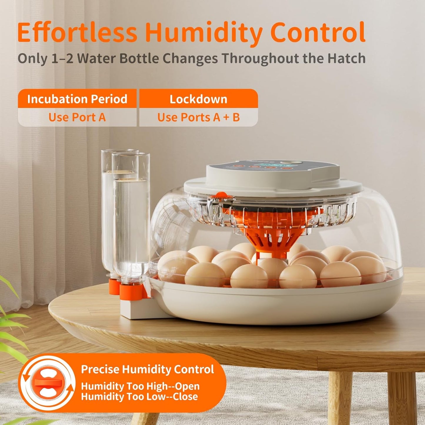 APDOE Egg Incubators for Hatching Eggs 32