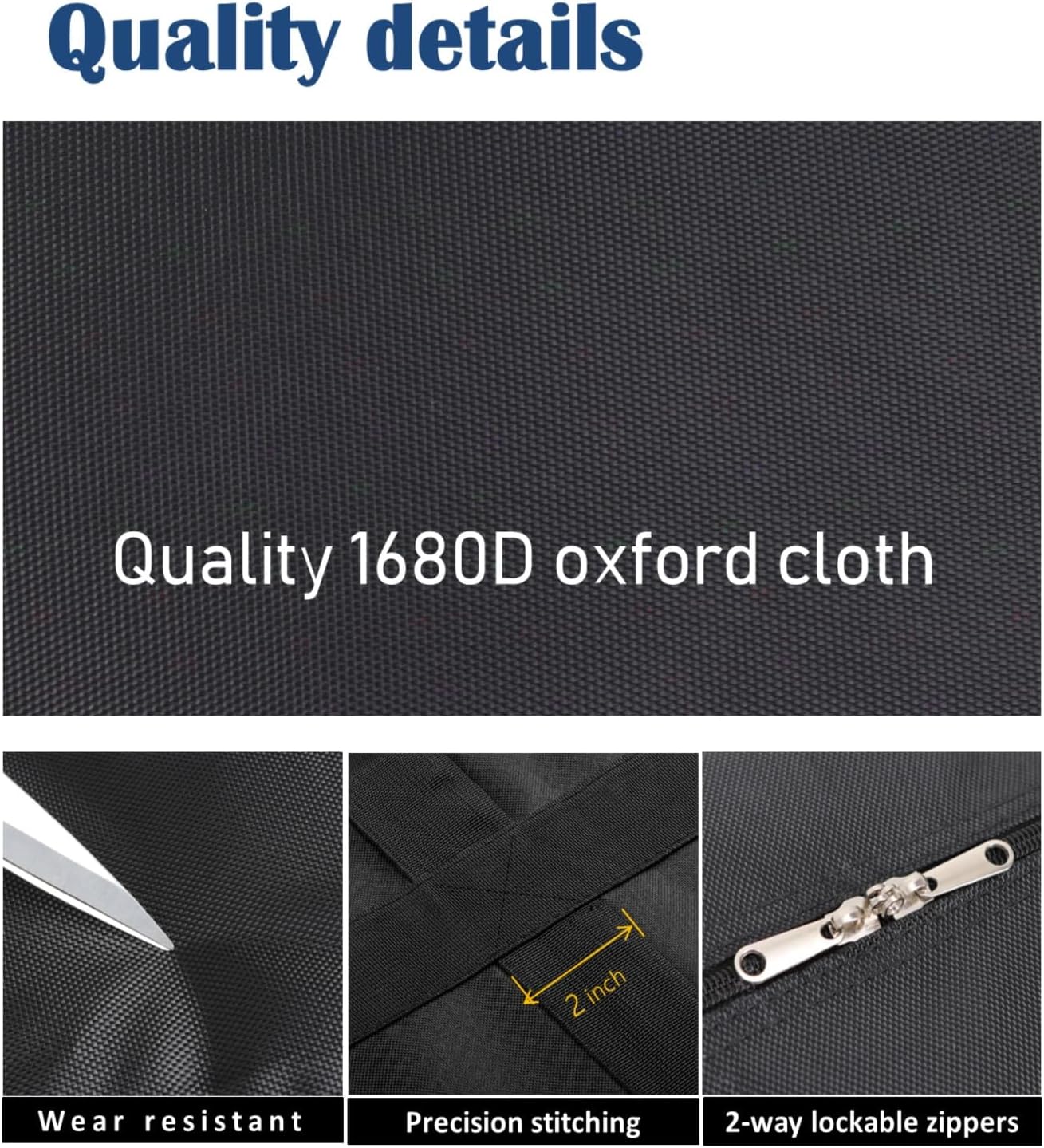 Foldable Storage Duffle Bag Huge Moving Bag Great for House Moving, Overnight Camping, Traveling, Large Items Storage, College Dorms and More (387L Black) BST326H
