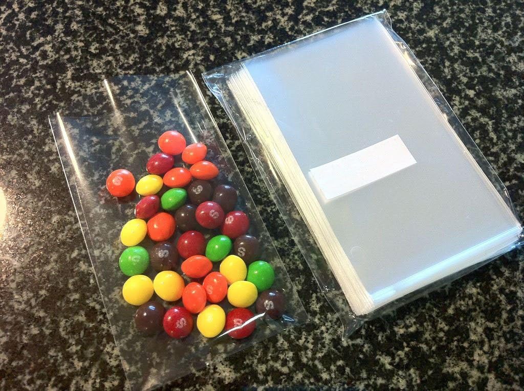 2000 Pcs 6x9 (O) Clear Flat Cello/Cellophane Bags Good for Bakery, Cookie, Candies BST220