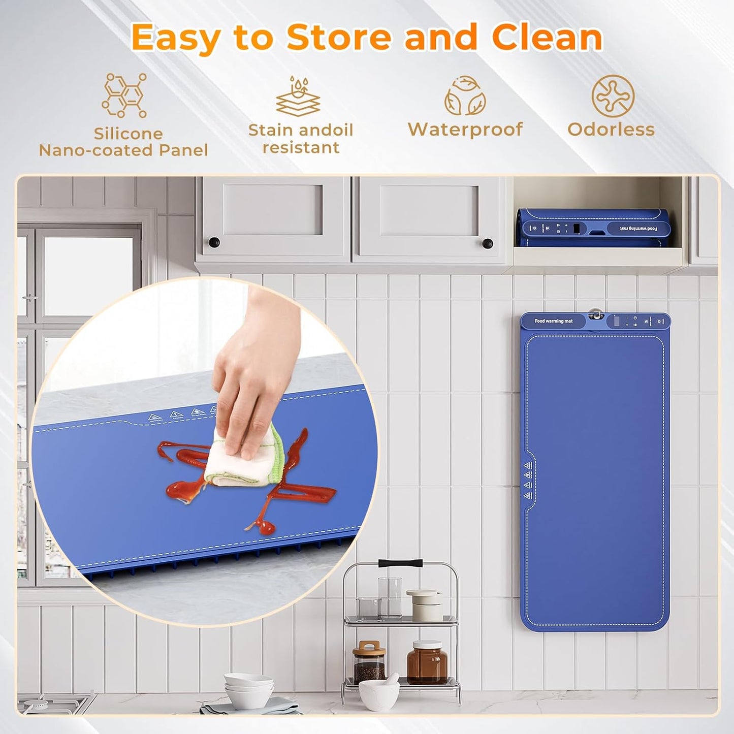 Warming Mat for Food Extra Large 32"x15" RD12