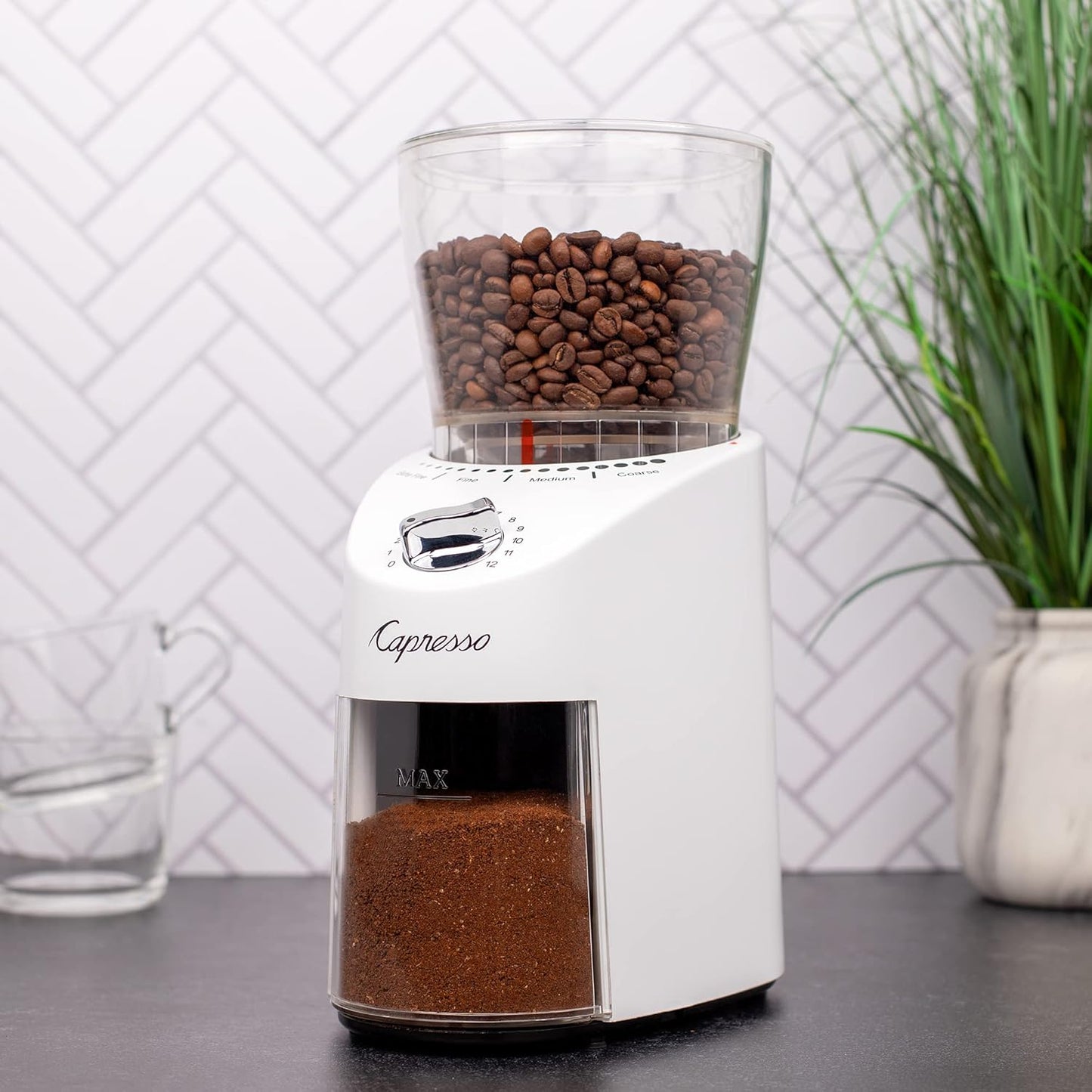 Capresso Infinity Plus Conical Burr Grinder 32