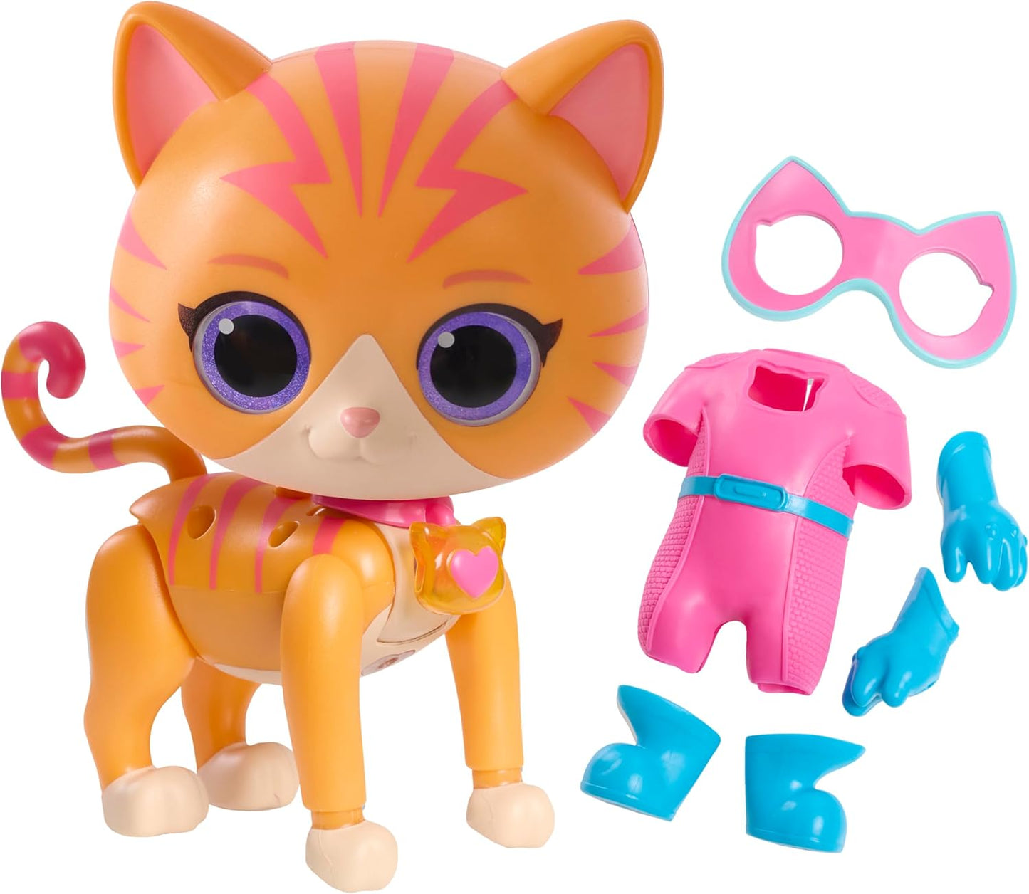 Disney Junior SuperKitties Cat-Tastic Transforming Ginny Lights and Sounds Figure 67