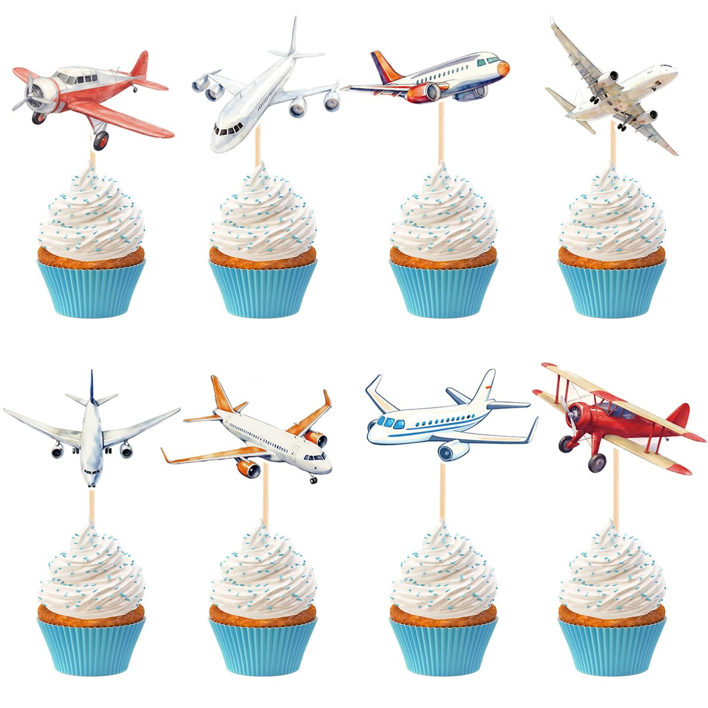 48 Pack Casino Cupcake Toppers Glitter Poker Chips Dices Mini Slot Machine Cupcake Picks for Las Vegas Casino Night Theme Birthday Party Baby Shower Decoration Supplies BST220