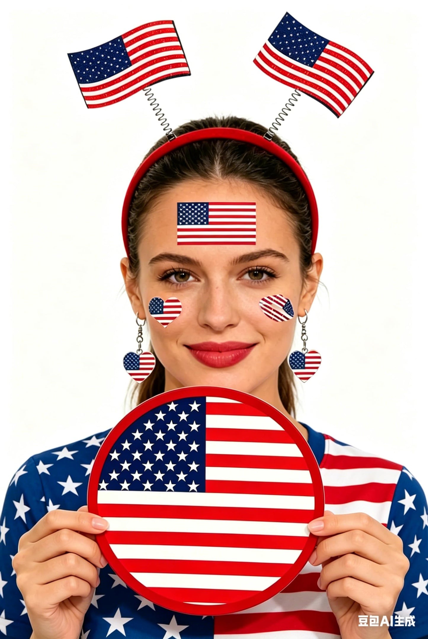 2026 World Cup Canada Flag Folding Hand Fans 3 PCS, 8.2" Fabric Round Foldable Fans with Matching Storage Pouches, Portable Hanging Fans for Game Day and Party Canada BST220