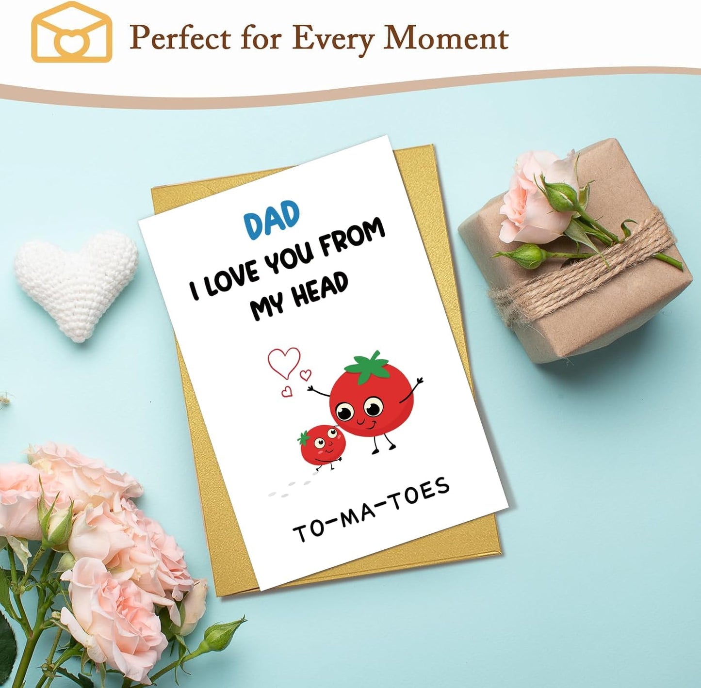Funny Fathers Day Card for Dad Daddy Bonus Dad, Cute Cards for Fathers Day, Father's Day Cards from Son Daughter, Father's Day Cards Gift For Men Him BST202