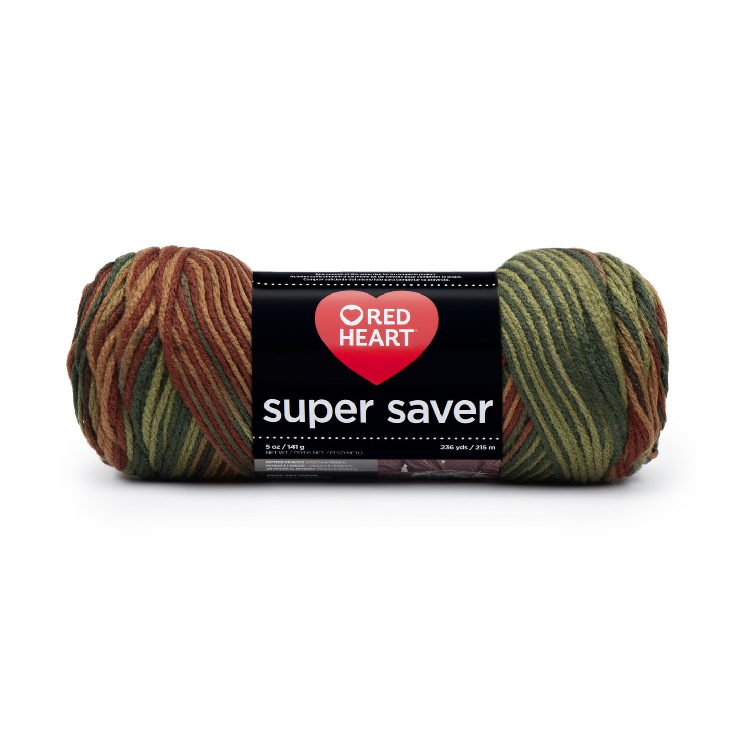 RED Heart Super Saver Yarn, Carrot BST326L
