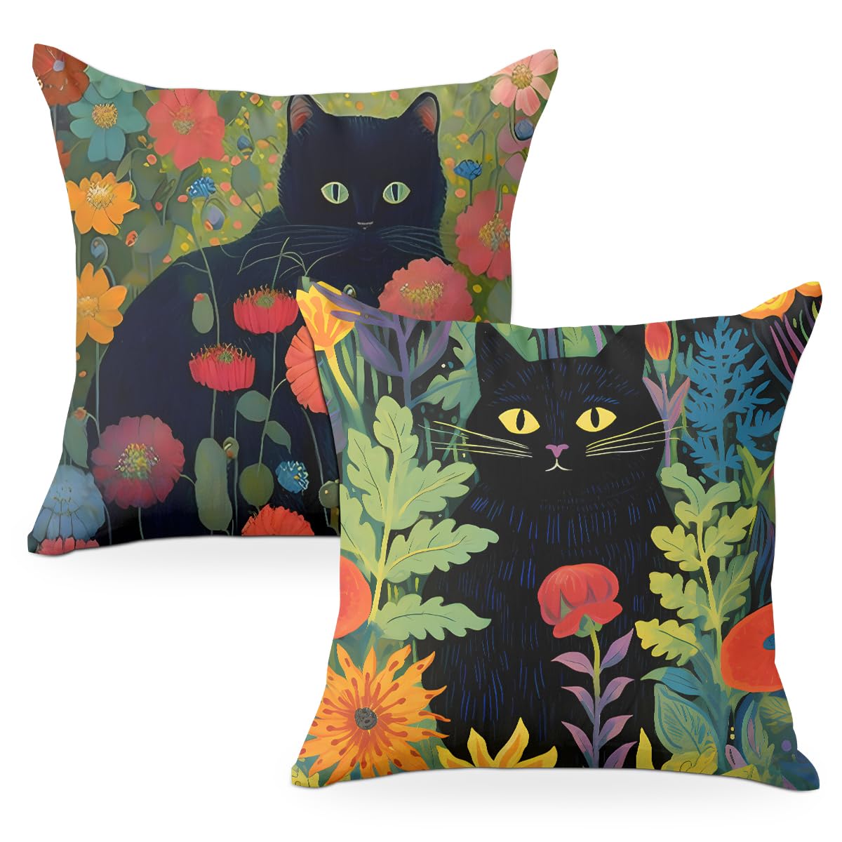 4 PCs Lemon Decor Pillow Covers 18x18, Italian Gifts Throw Pillow Covers | Italy Lemon Pillow Cases Decorative Pillow Protectors Living Room Bedroom Office Home Decor for Cushion Car Bed BST202