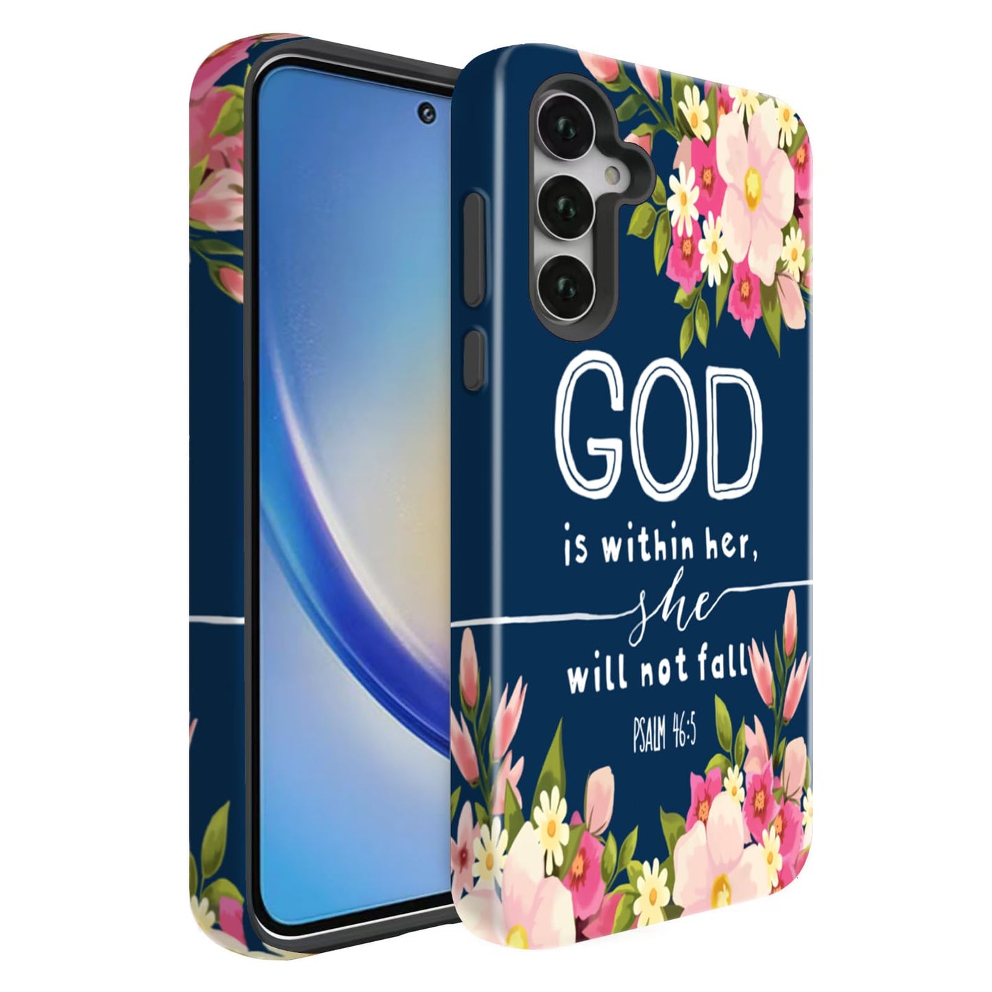 Compatible for Samsung Galaxy A15 5G Case, Dual Layer Heavy Duty 2 in 1 Shockproof Protective Phone Case,Burnt Wood American Flag WN420