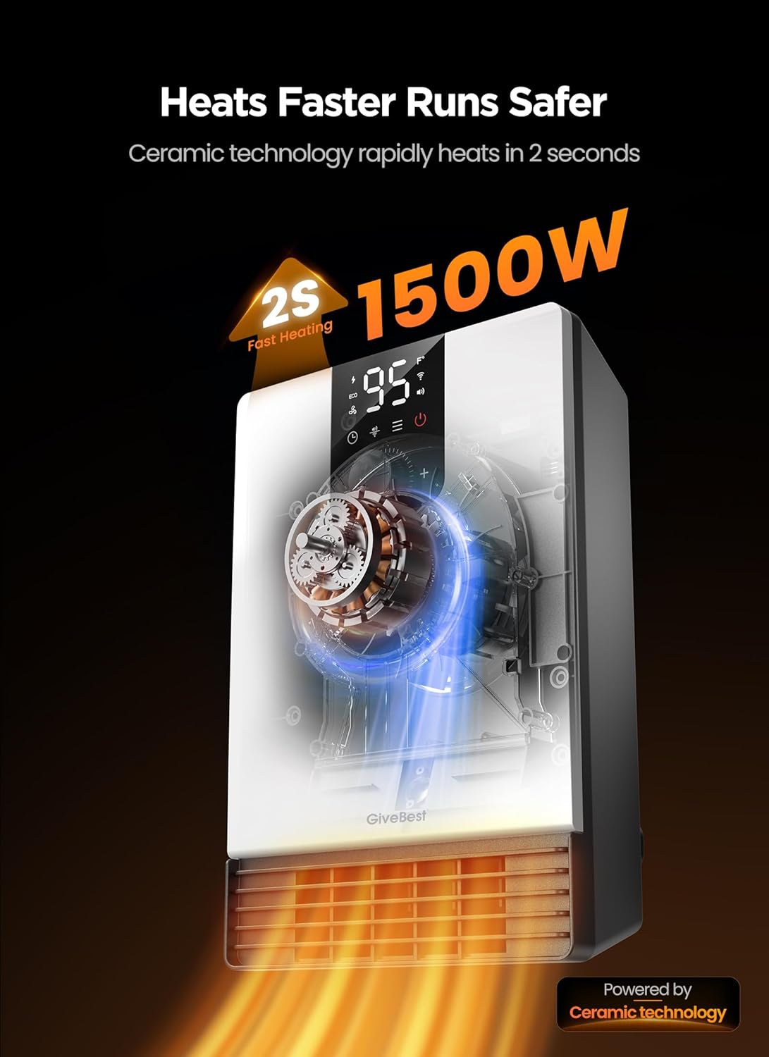 GiveBest Smart Wall Heater 54