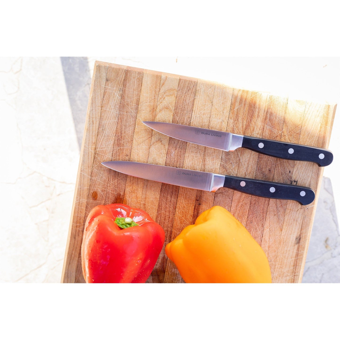 Superior 2-Piece Kitchen Knife Set - Black-2