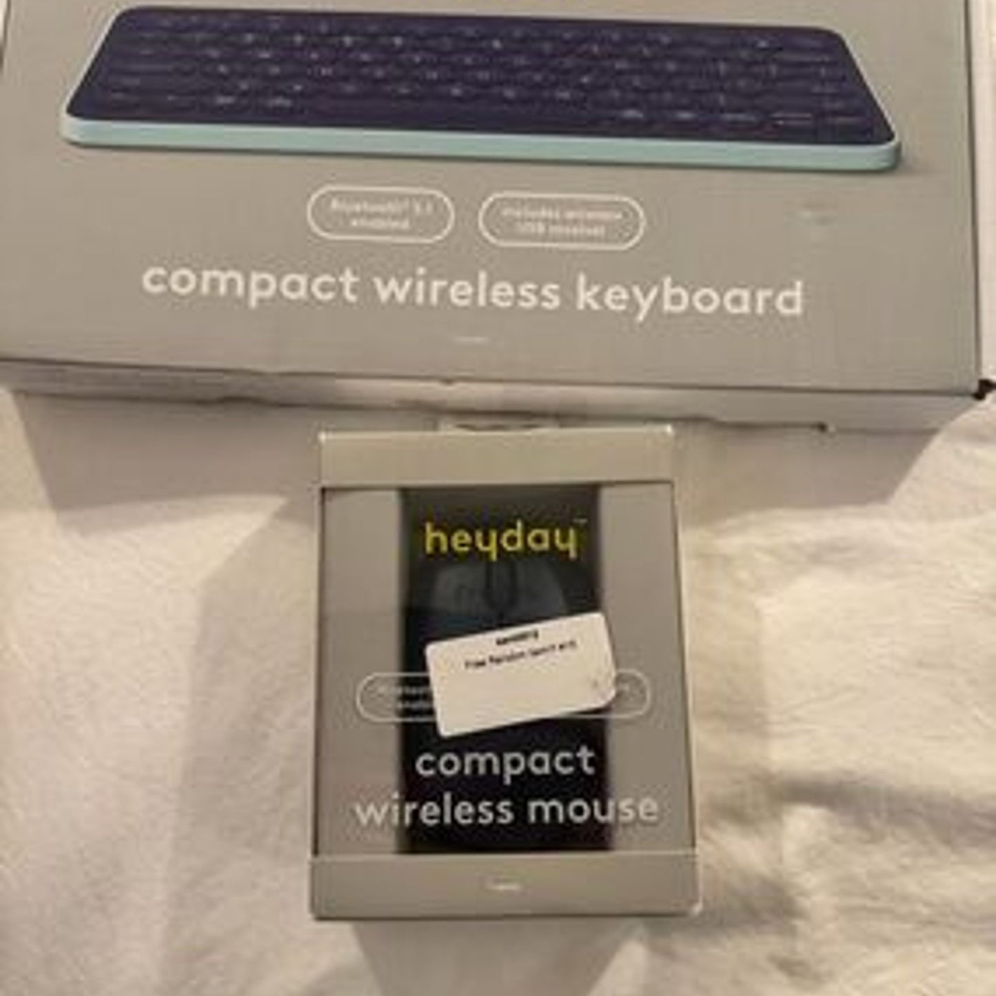 Heyday Bluetooth Compact Mouse - Compatible with Multiple OS