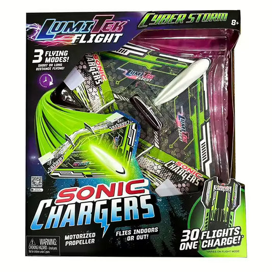 LumiTek Flight Sonic Chargers Plane 90