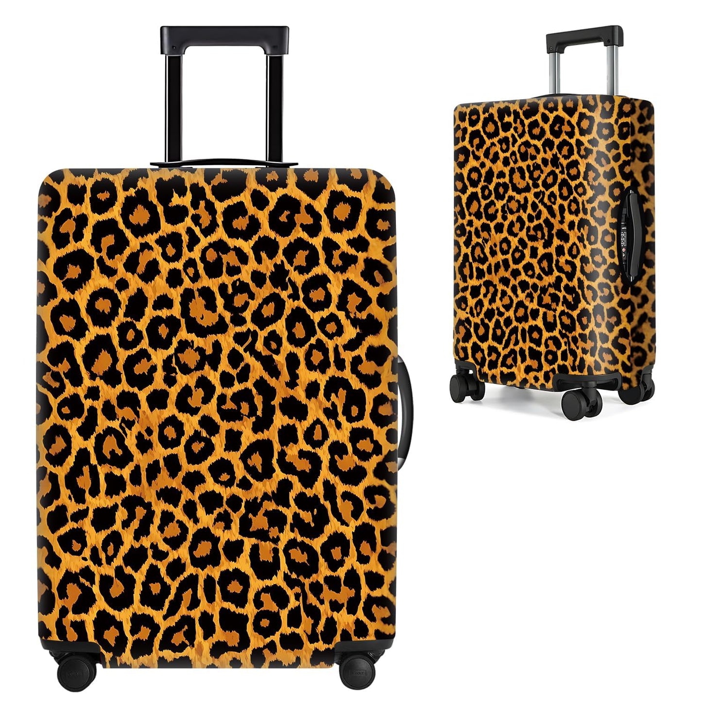 Colorful Abstract Art Luggage Cover – Vibrant Woman Face Design Suitcase Protector – Fits 32 to 34 Inch Travel Luggage,XL BST202
