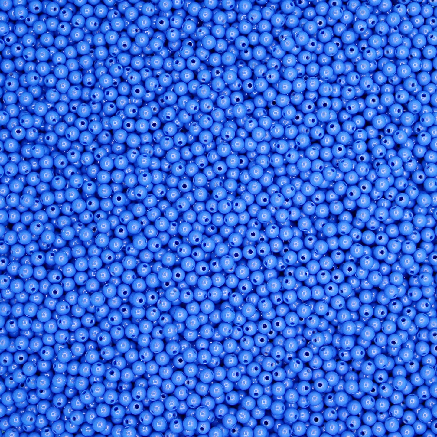 600 Pieces Black Beads for Jewelry Making, Bulk 6mm Colorful Acrylic Beads, Acrylic Round Loose Ball Beads with 1.5mm Hole for Bracelets Necklaces Earring Making Supplies BST220