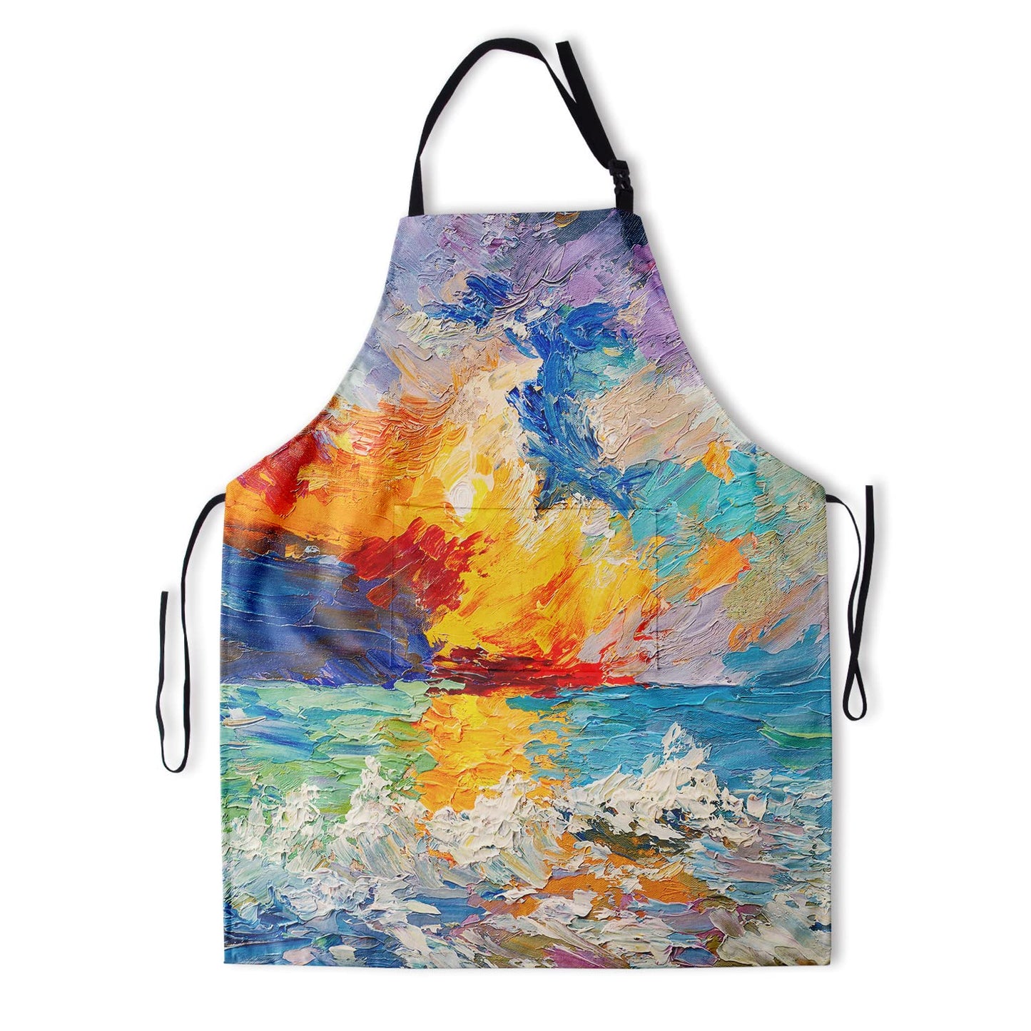 Giwawa Unisex Adult Apron Waterproof Stain Resistant Kitchen Cooking Apron with 2 Pockets for BBQ Grill Painting BST326H