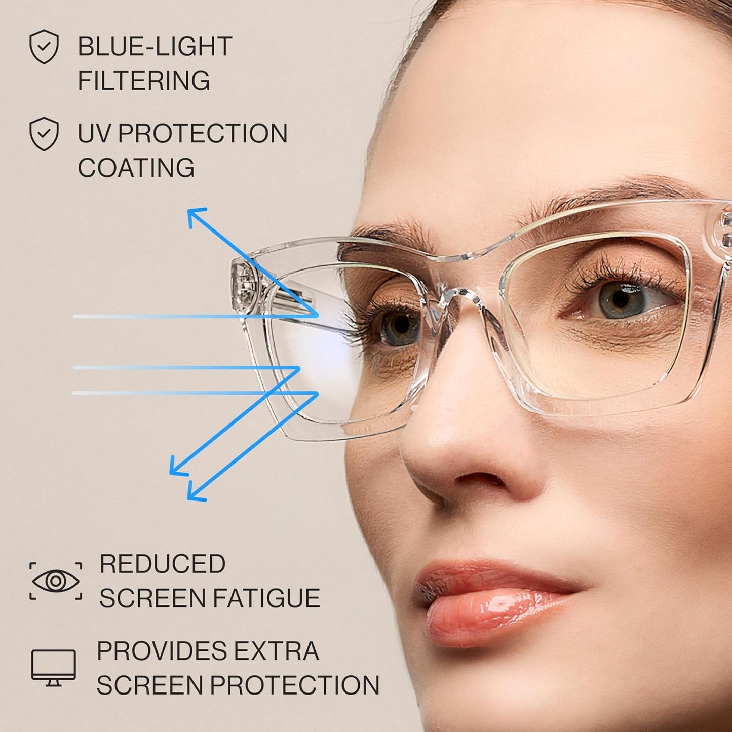 CCVOO 1.5 Style Reading Glasses for Women 102