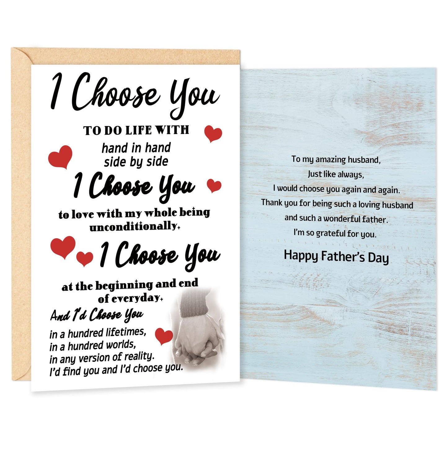 Funny Fathers Day Card for Dad, Father's Day Cards Gifts Decorations from Daughter Son, Happy Fathers Day Card from Cat, Cute Cat Dad Father's Day Decorations Gifts BST220