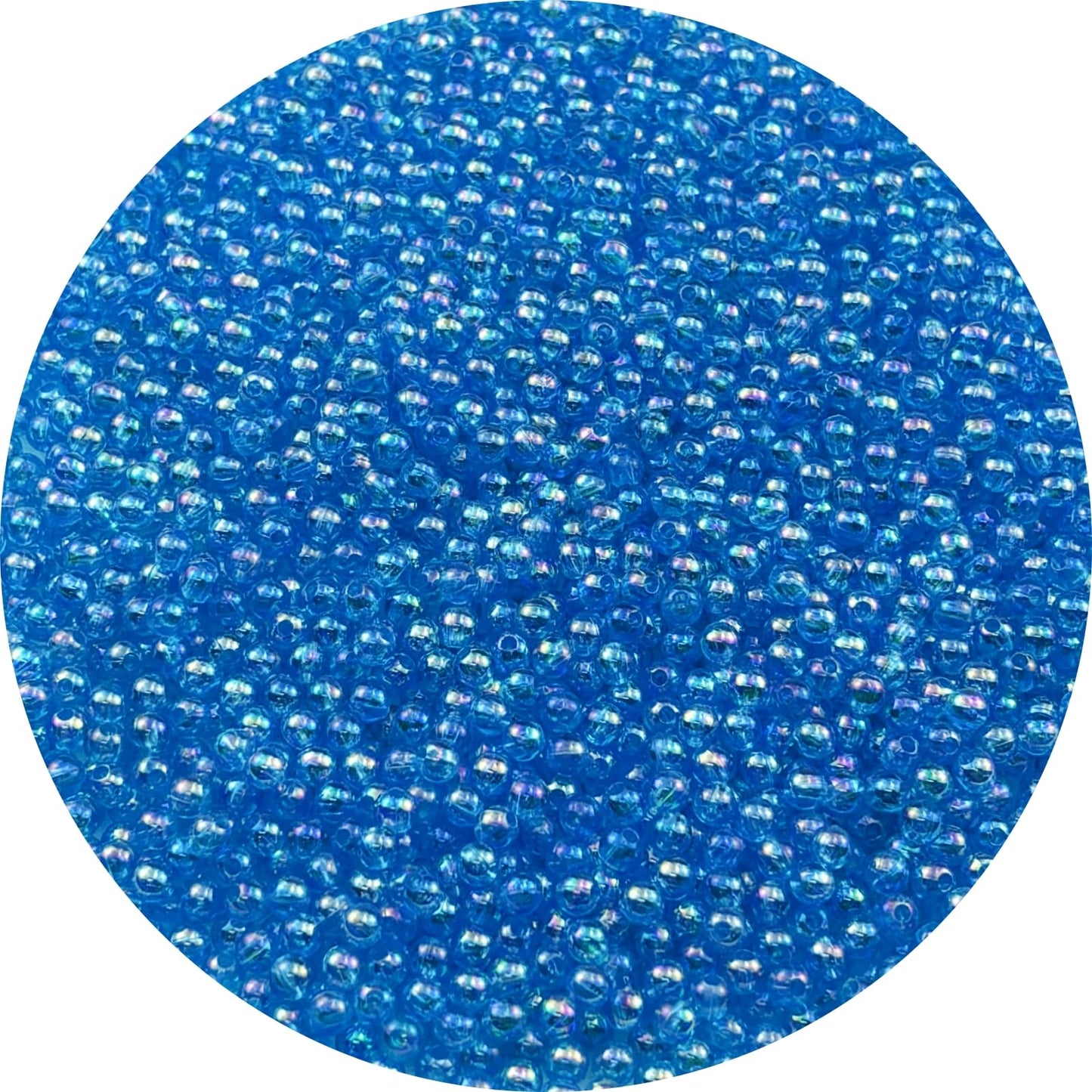 2000pcs 4mm Acrylic Round Beads AB Colors Acrylic Beads Round Spacer Beads with Hole for DIY Bracelet Necklace Jewelry Making Supplies Handmade Craft(Green AB) BST220
