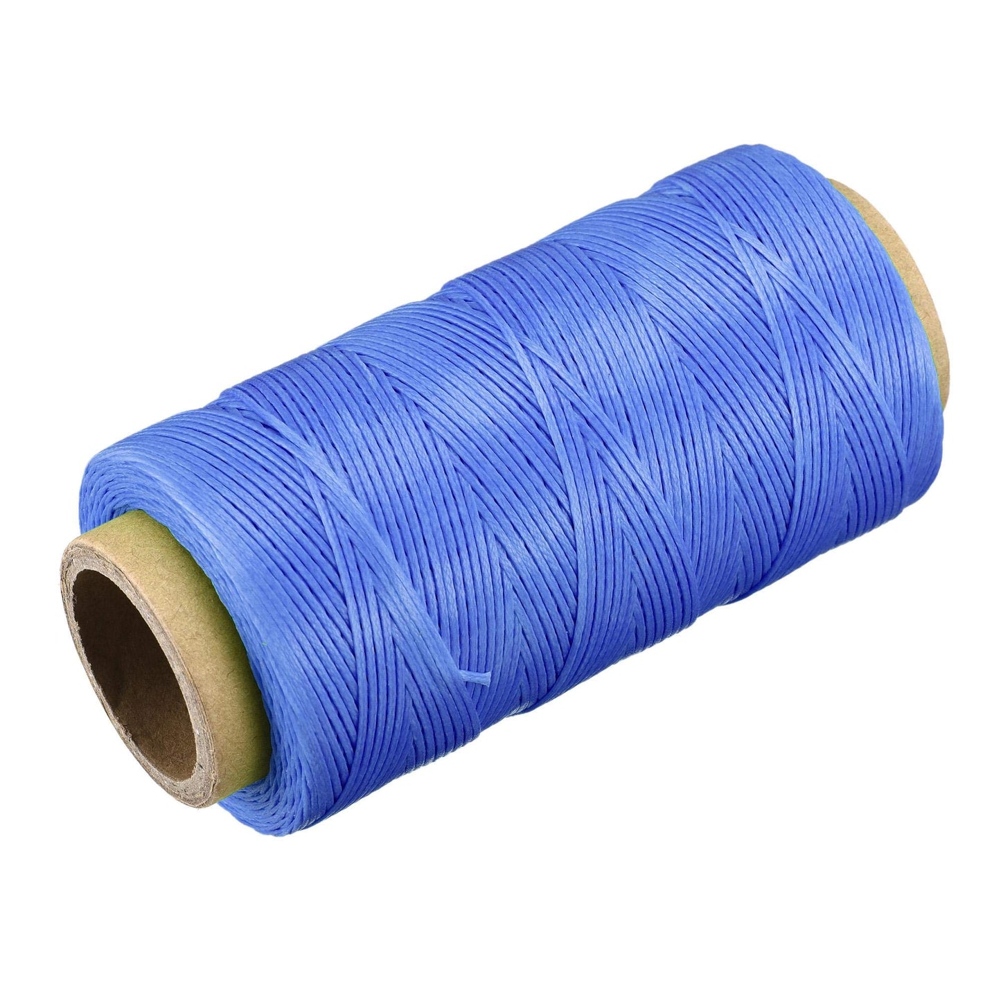 uxcell Leather Sewing Thread 186 Yards 210D/1mm Polyester Waxed Cord for Manual Sewing, Wheat BST326H