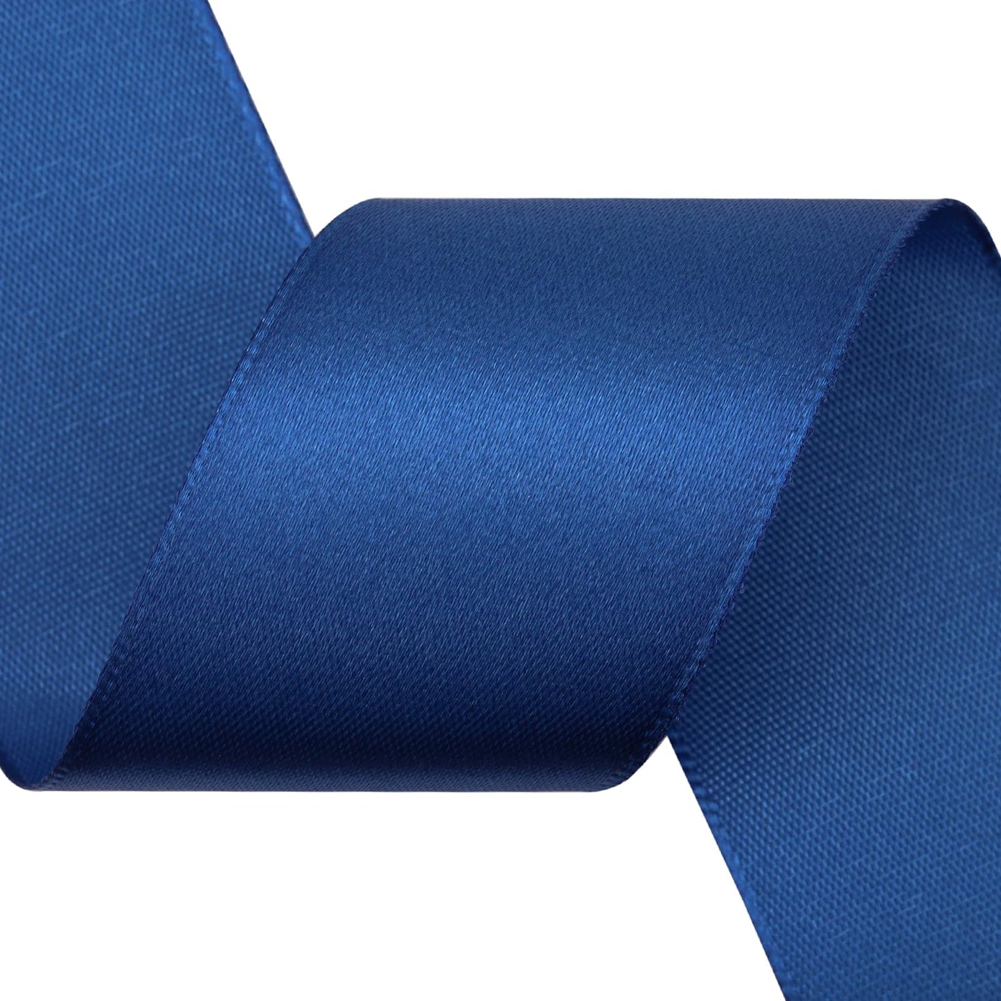 1-1/2 Inch Single Face Polyester Ribbon, 50 Yards Bulk Roll (Orange)–Wrinkle-Resistant Craft Ribbon for Gift Wrapping, Wedding Decor, DIY Projects BST220