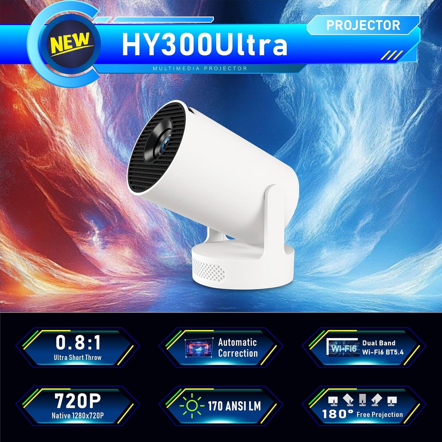 NEW Projector Multimedia Projector 87