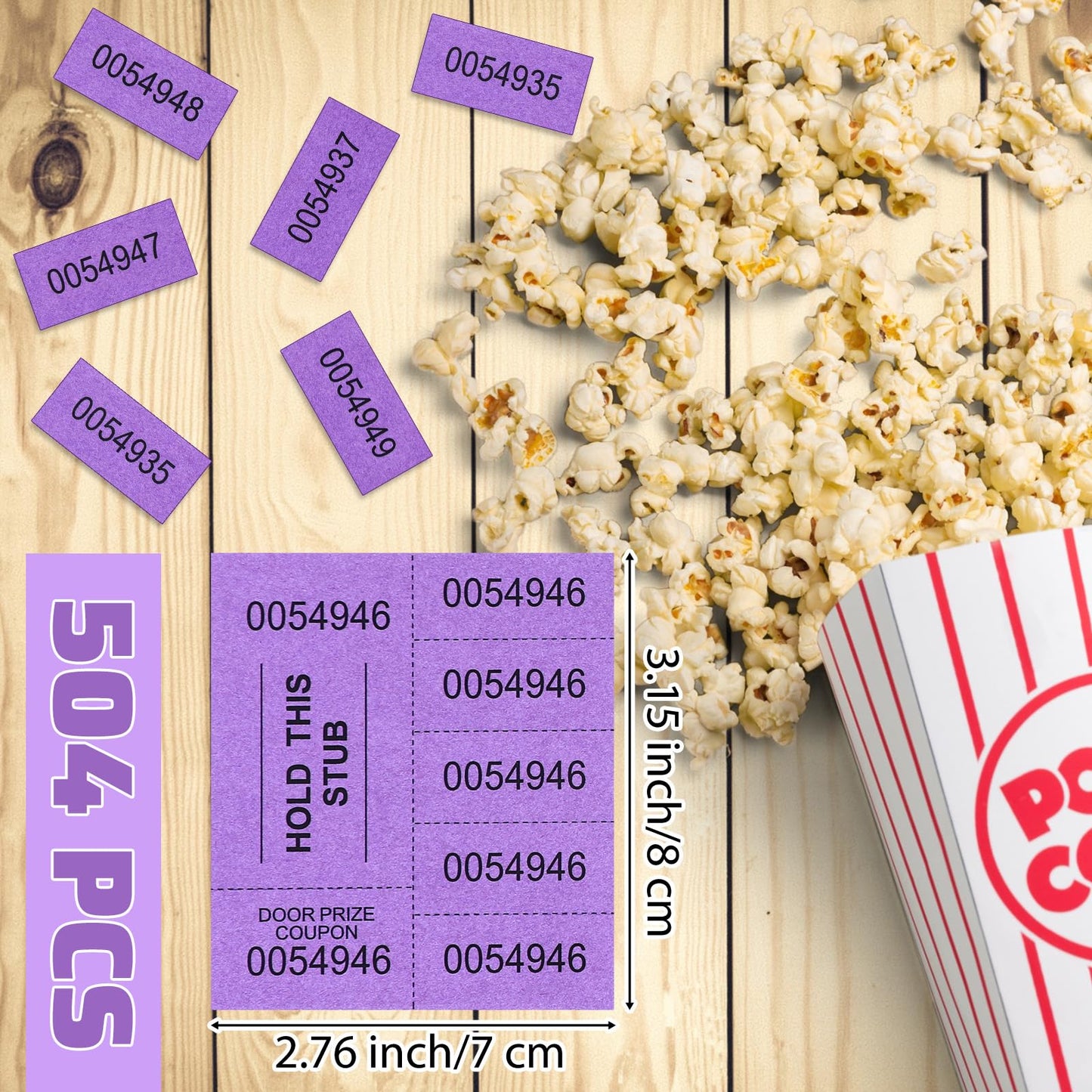 Kosiz 504 Sheets 25 Bid Raffle Ticket with Different Numbers Per Sheet Chinese Auction Tickets for Events Church Basket Auction Silent (Light Green)