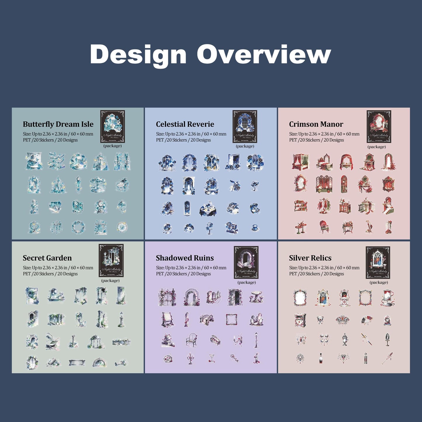 180 Pcs Clear Loop Arrow PET Stickers for Scrapbook Journal BST202