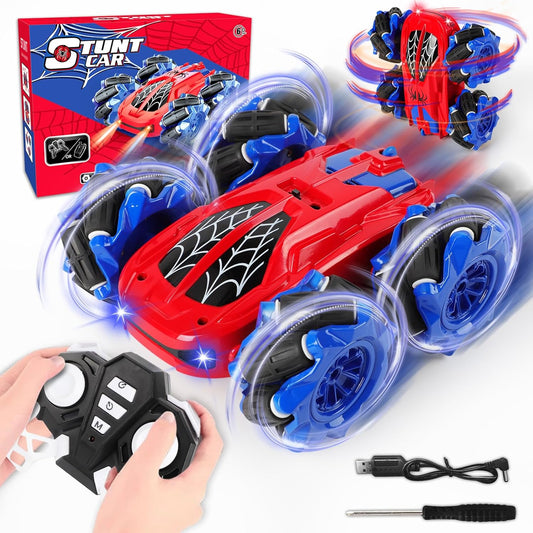 LEEFEI Stunt Car Spider Remote Control Cars for Kids 64