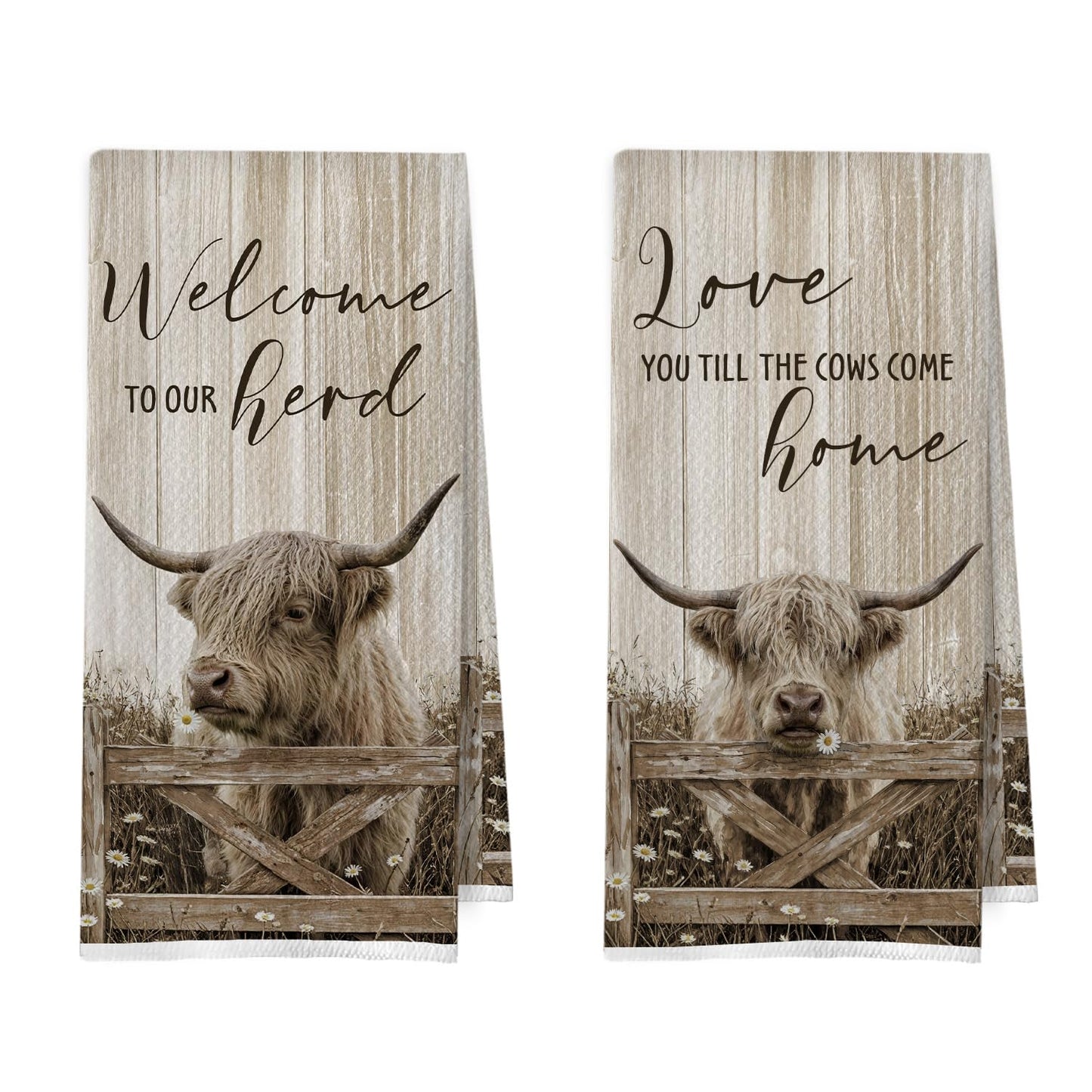 Raccoon Gifts Bathroom Towels Set - Raccoon Gifts Decorative Hand Towels, Hello Sweet Cheeks Bathroom Decor, 16x24 Inches Set of 2 BST220