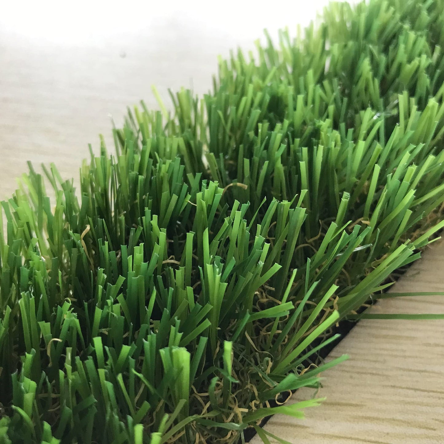 KuGuo Artificial Grass Decoration Strip Indoor/Outdoor DIY Fake Grass (Autumn, Width 2in x Length 11ft) BST220