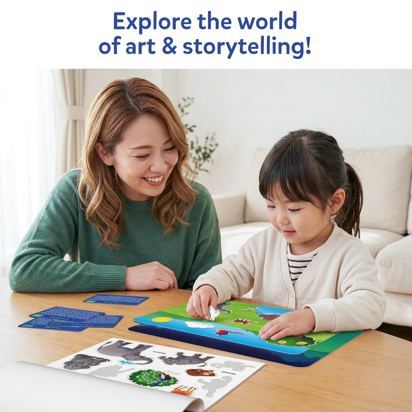 Skillmatics Activity Kit - Creative Storytelling & Skill Building with 150+ Reusable Stickers N3233
