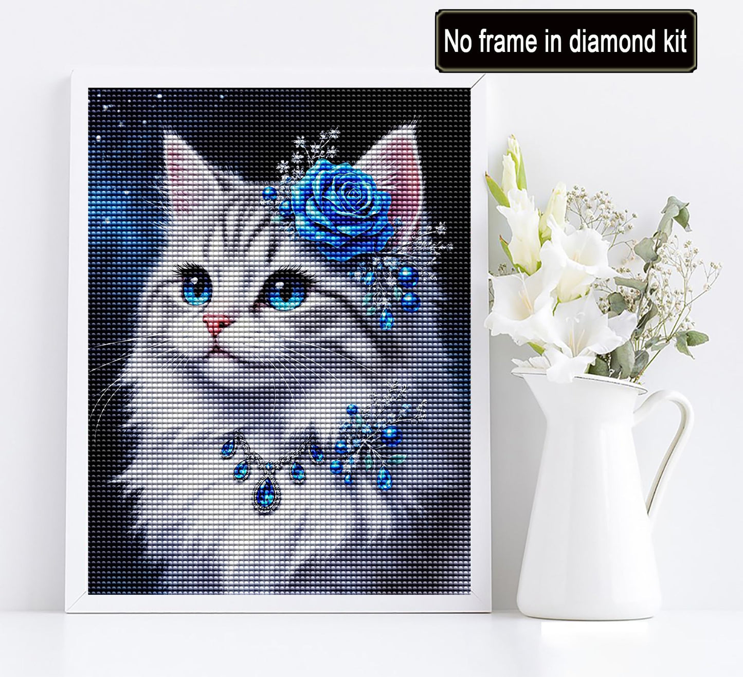 Diymood DIY 5D Diamond Art Painting Dragon Kits for Adults, Paint with Diamond Art Animal Full Drill Round Canvas Embroidery Mosaic Beginner Home Wall Decor Gift 12x12 inch C20 BST220