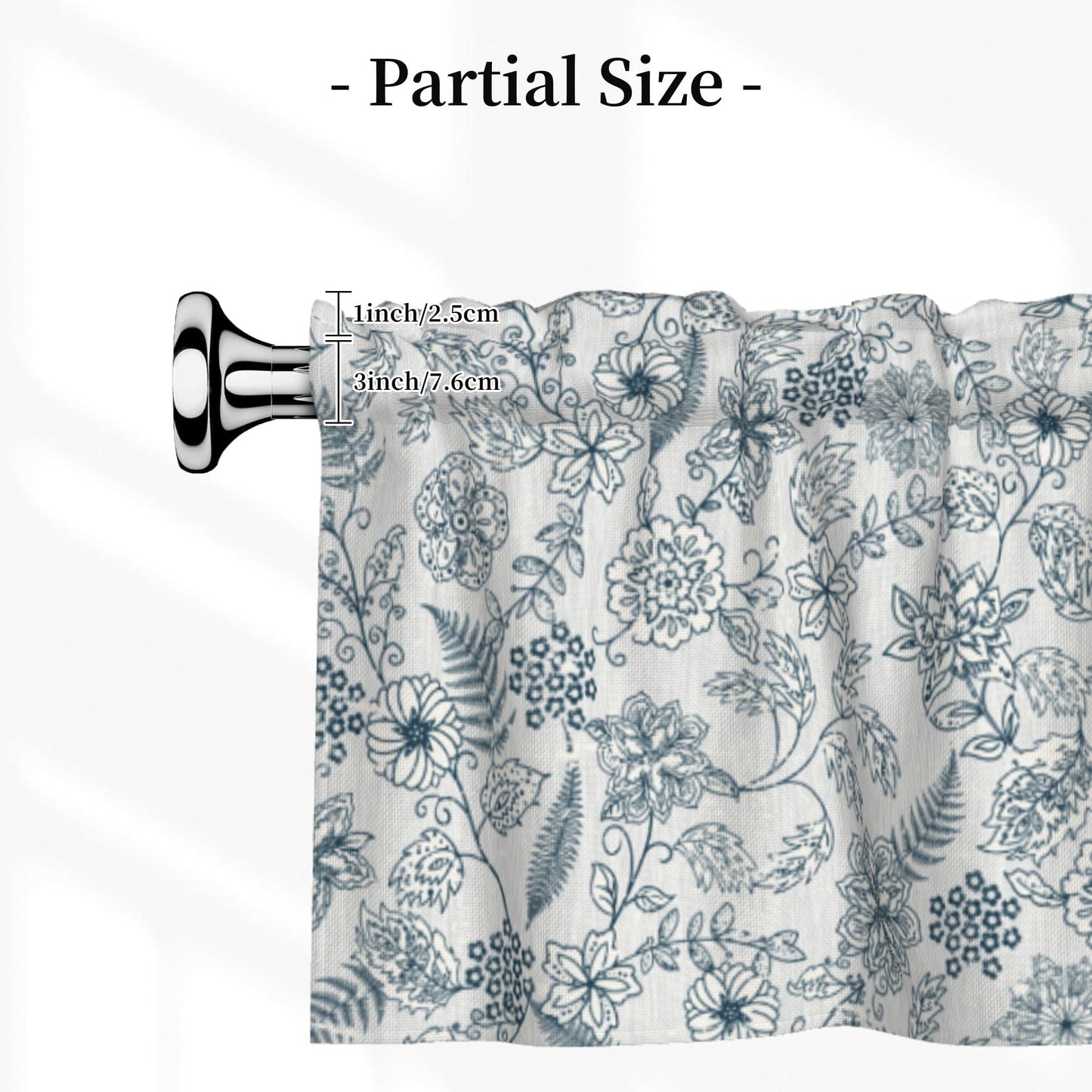 Easter Valances for Windows - Pink Spring Cafe Curtains Floral Bunny Short Curtains for Living Room Bathroom Bedroom Basement BST202