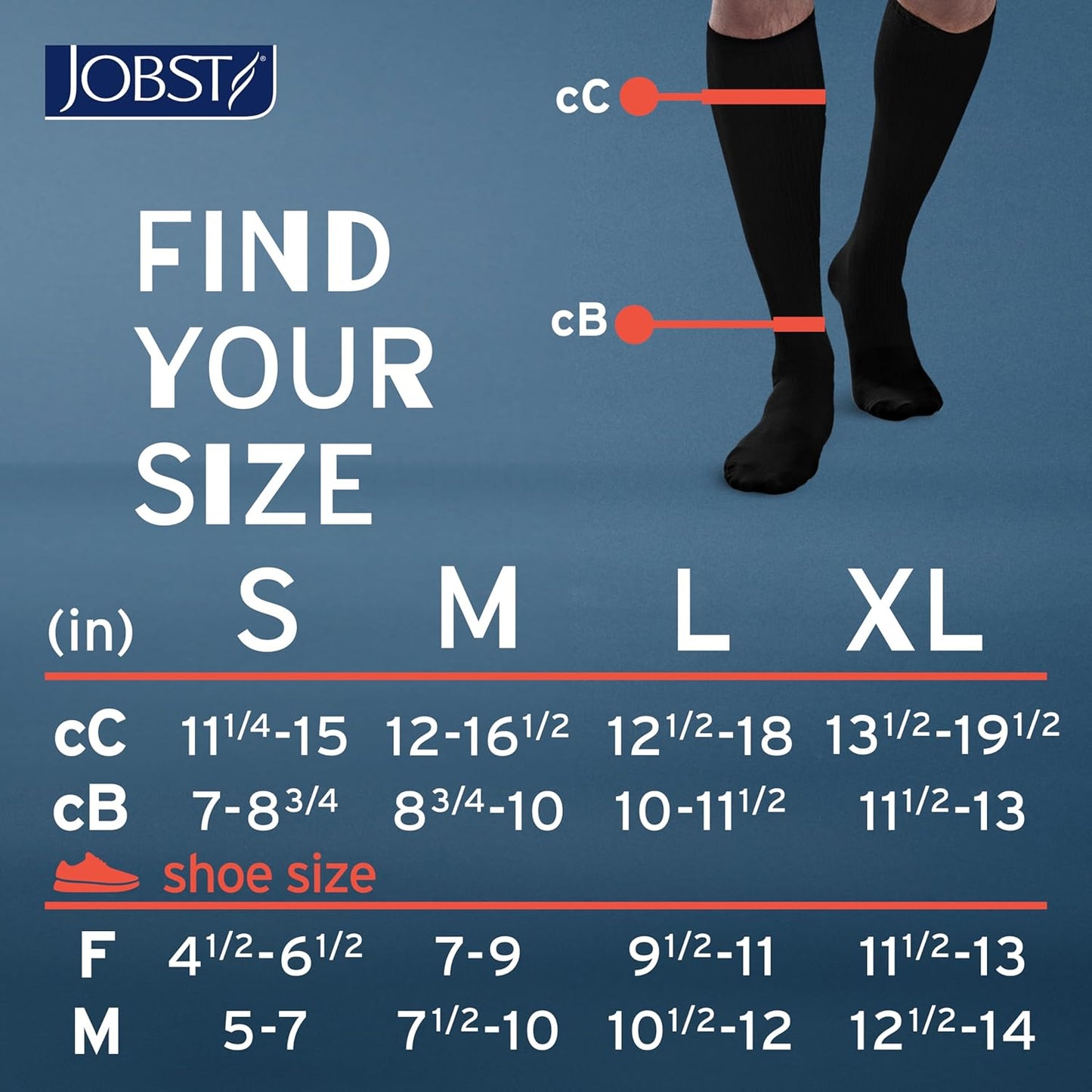 JOBST ACTIVA Athletic 8-15 mmHg Compression Socks for Travel and Sports, Designed for Women and Men, Knee High, Closed Toe, White, Large