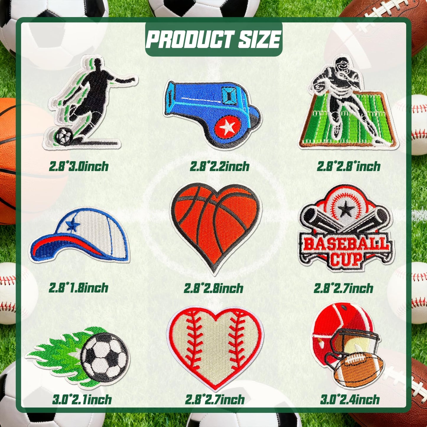 32Pcs Christmas Iron on Patches, Christmas sew on Patches for Clothing, Hats, Backpacks, Jackets, and Bags BST326H