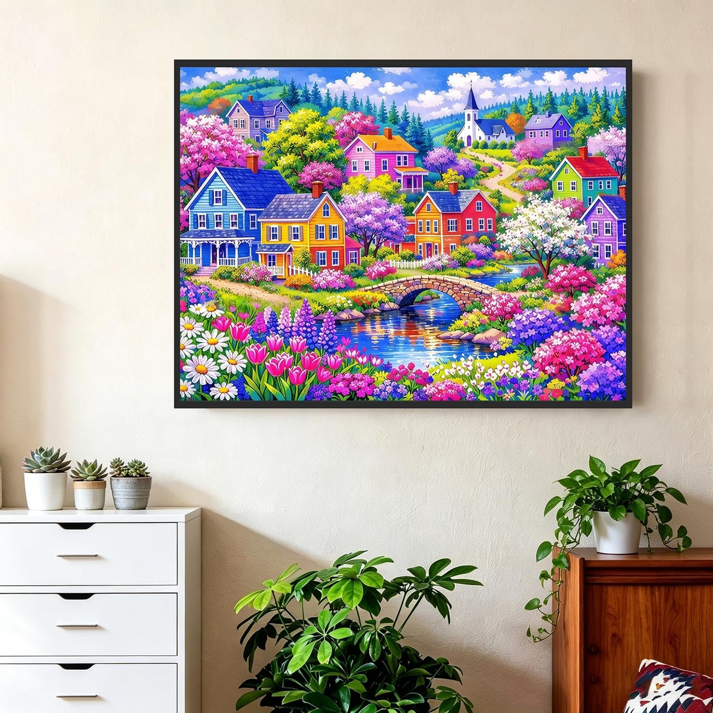 ArtIgle 5D Diamond Painting Kits for Adults, Ancient Sphinx Full Round Drills Gem Diamond Dots, Diamond Dot Art for Adults Beginners Clearance Home Wall Art Decor, 13.78 X 13.78 inch BST220