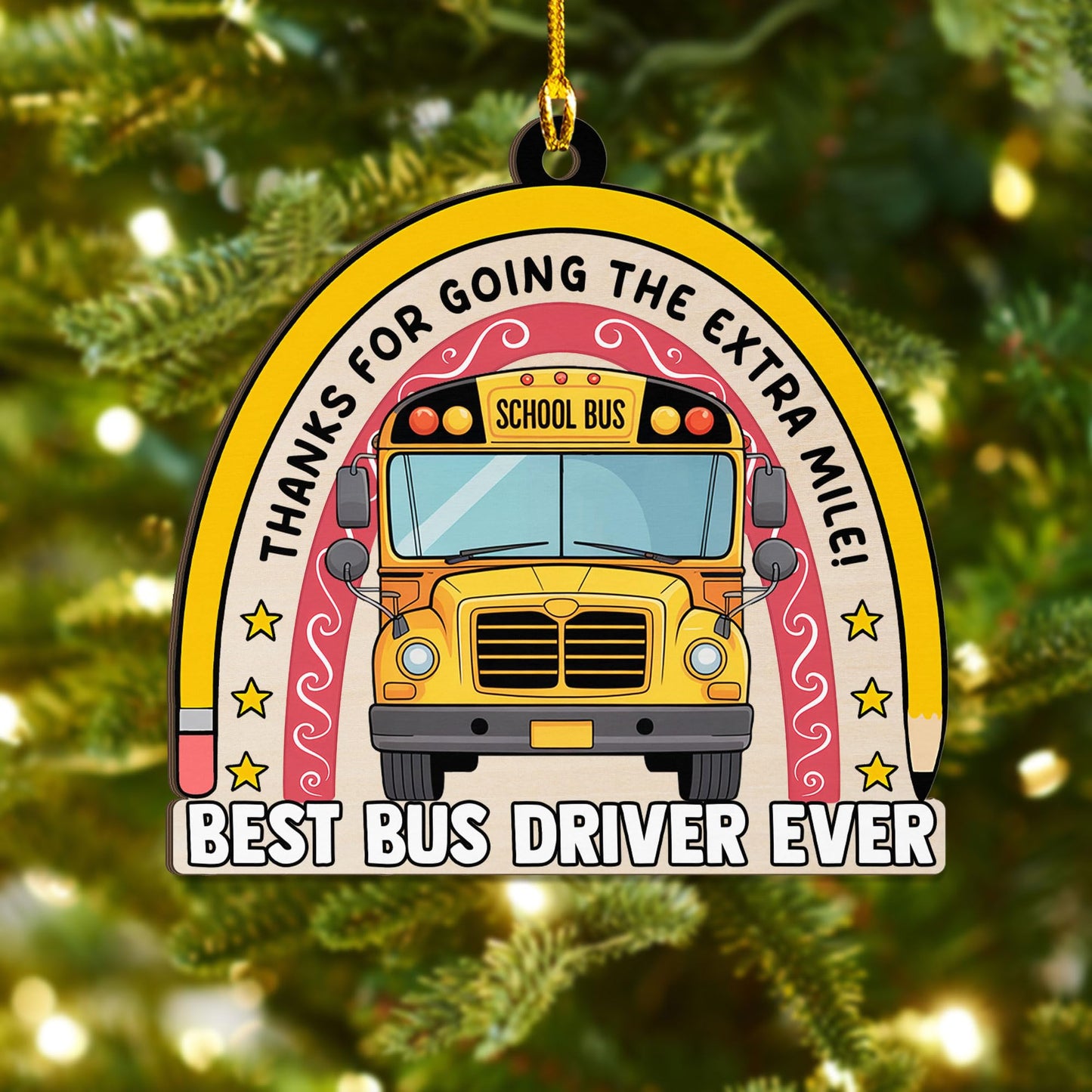 Back to School Bus Driver Appreciation Gifts, Bus Driver Gifts, School Drivers Appreciation Gift for Men, Thank You Retirement Gift for School Driver Monitor (Style 2) BST326L