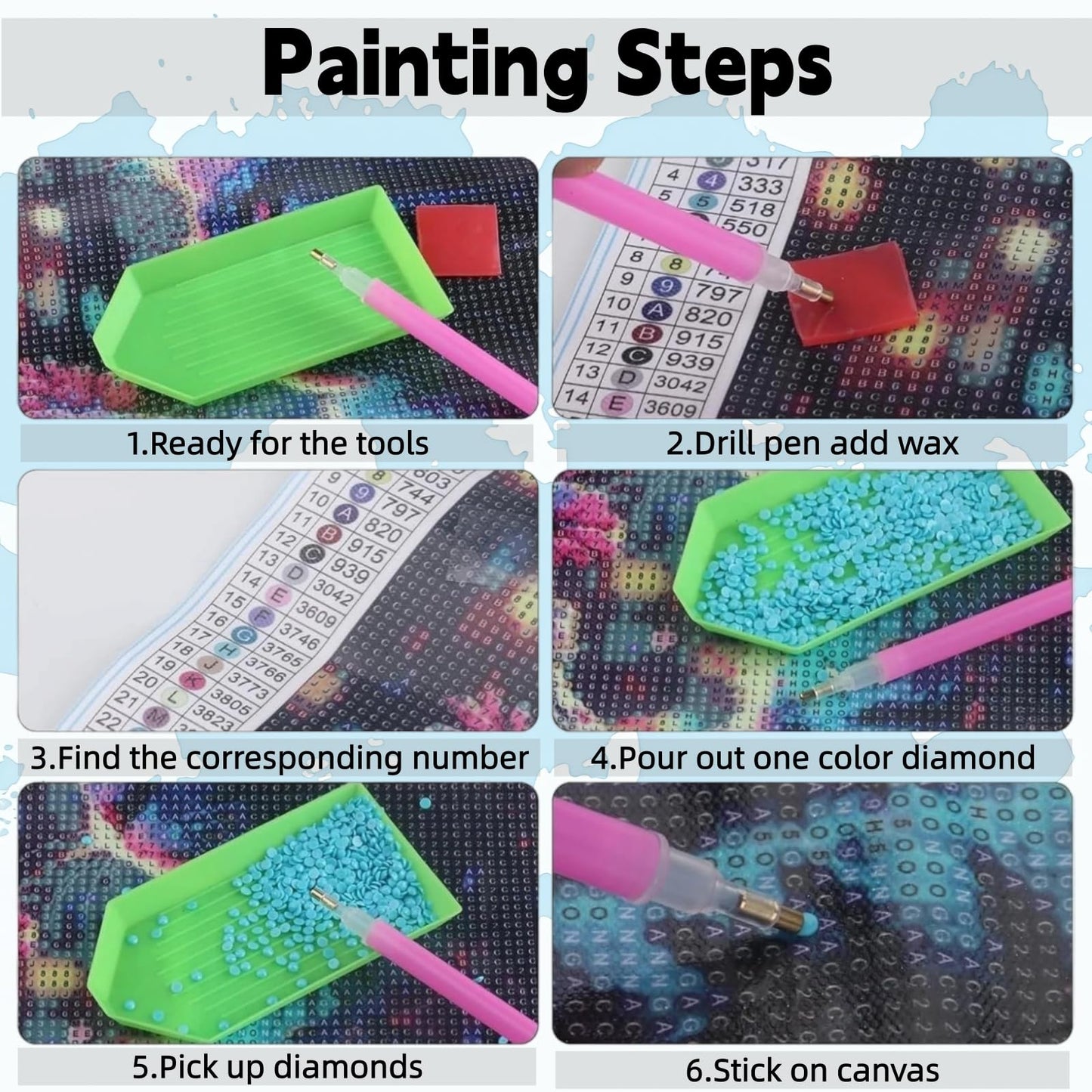 ArtIgle 5D Diamond Painting Kits for Adults, Ancient Sphinx Full Round Drills Gem Diamond Dots, Diamond Dot Art for Adults Beginners Clearance Home Wall Art Decor, 13.78 X 13.78 inch BST220