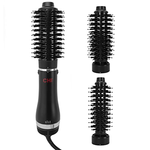 Chi 3-in-1 Round Blowout Brush with Adjustable Heat