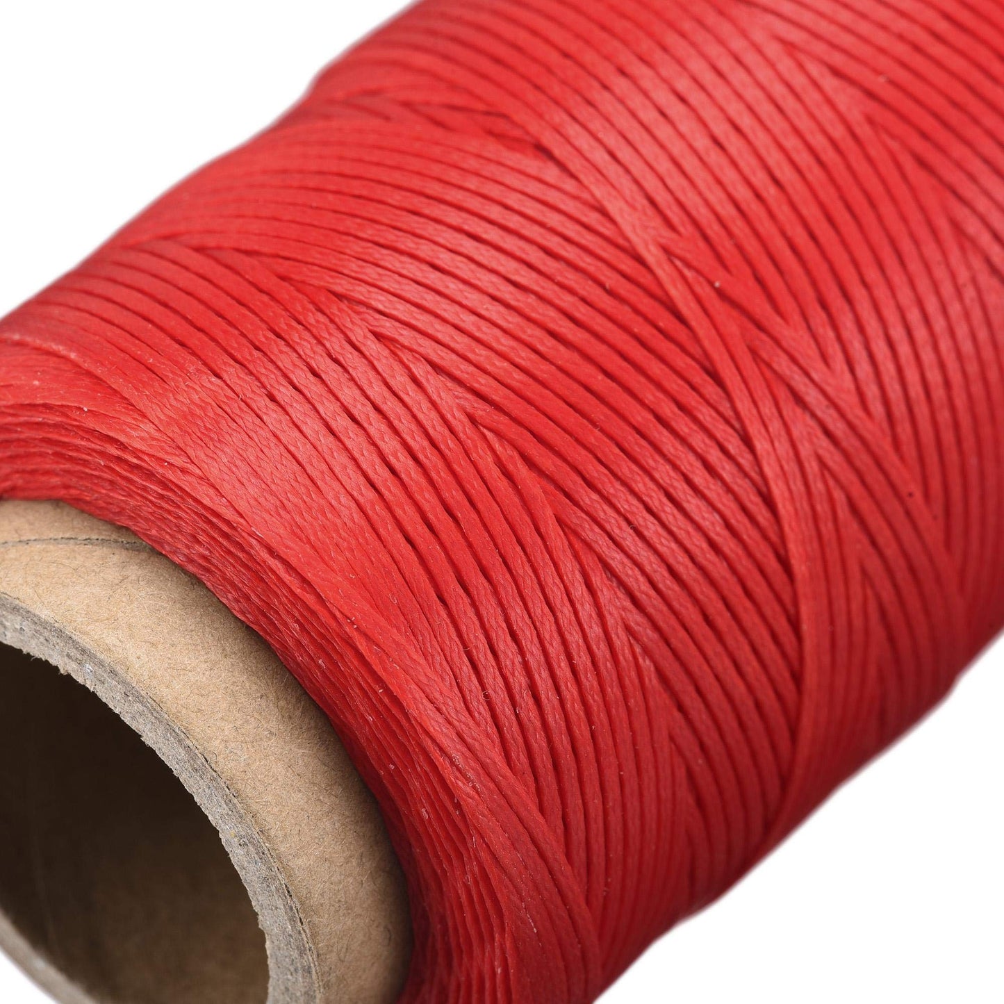 uxcell Leather Sewing Thread 186 Yards 210D/1mm Polyester Waxed Cord for Manual Sewing, Wheat BST326H