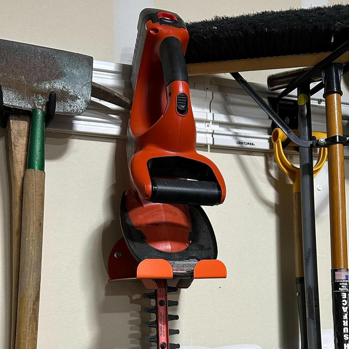 Upgraded Trimmer Rack Wall Mount - 8" RD2