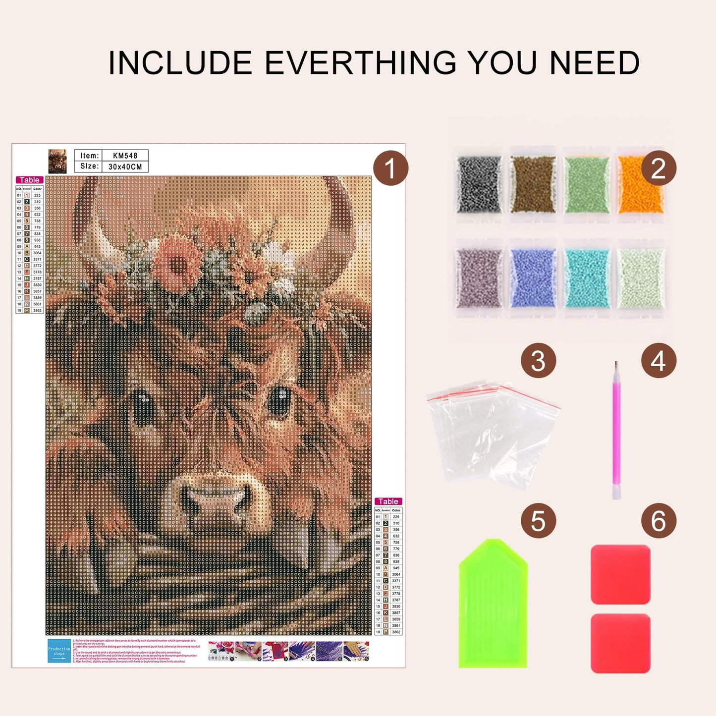 Mosaflare White Tigers Diamond Painting Kits for Adults 12x16 Inch | 5D Diamond Art for Beginners, DIY Full Round Drill Paint by Diamonds Dot Gem Art for Adult, Home Wall Decor BST326L