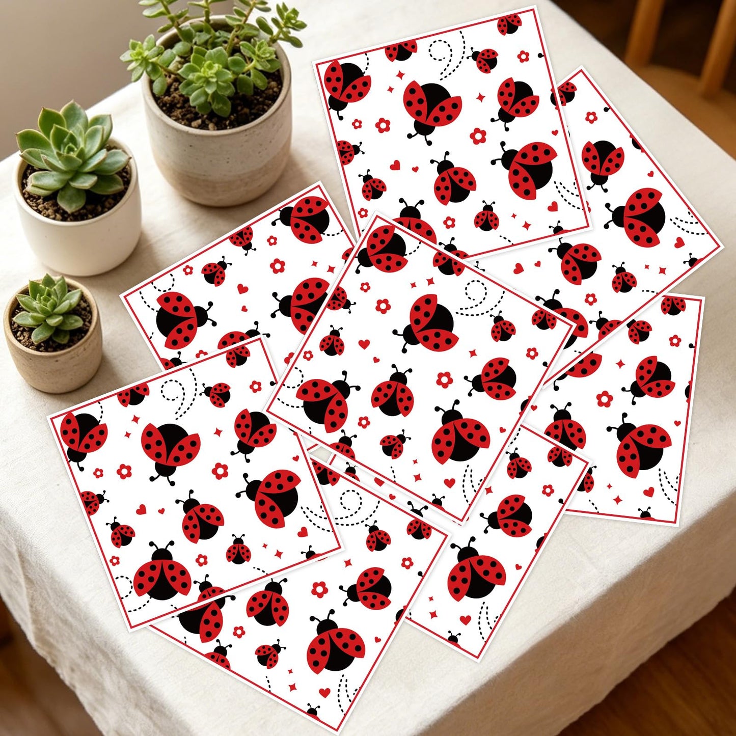 Gameza July Christmas Party Decorations, 50PCS There's Some Hohoho's in July Disposable Paper Napkins Decoration, Summer Xmas Beach Napkins Decor Supplies BST220