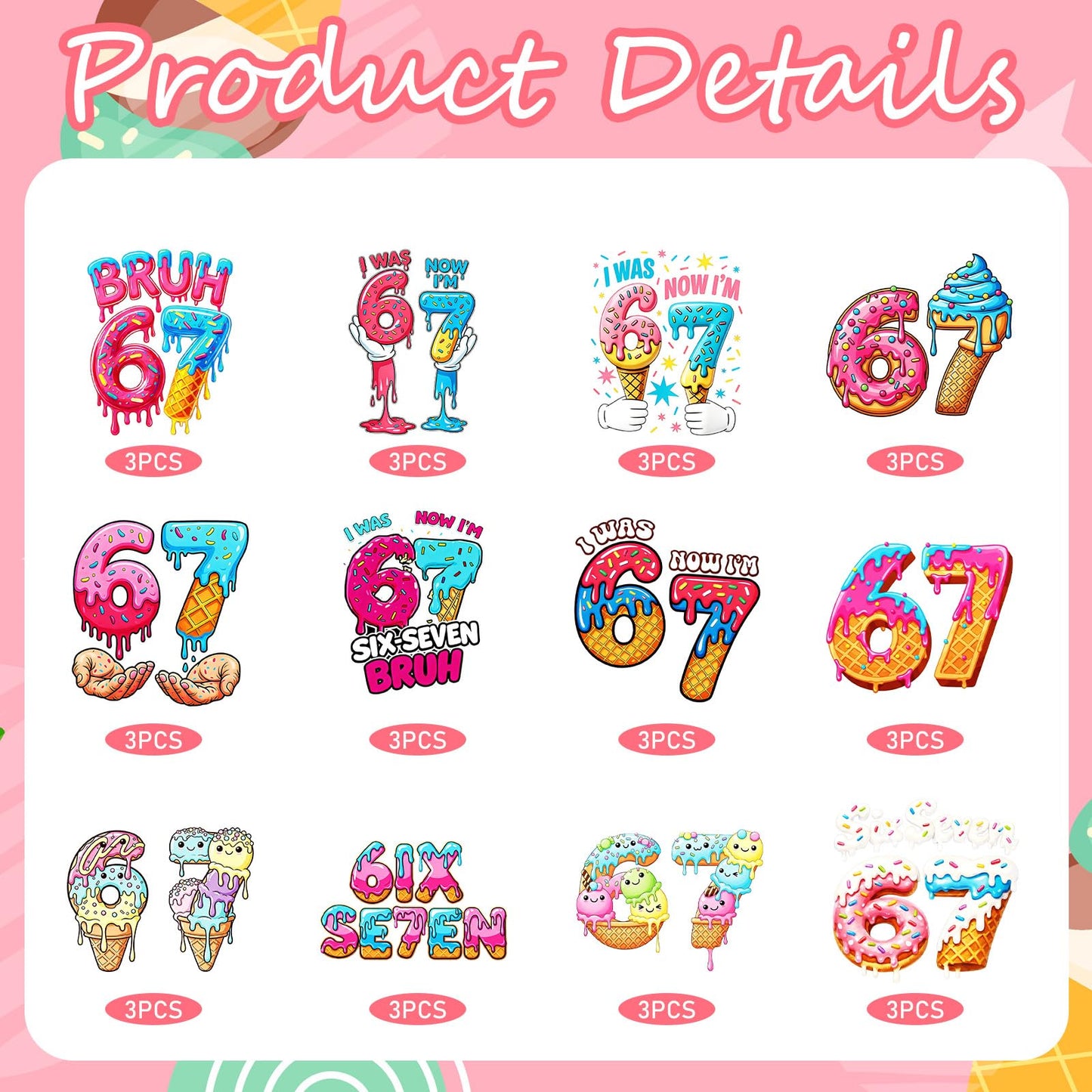 Baseball Birthday Party Decorotions - 24 PCS Ice Cream Drip Baseball Theme Cupcake Toppers, Boys Girls Sports Birthday Party Decorotions Supplies BST326L