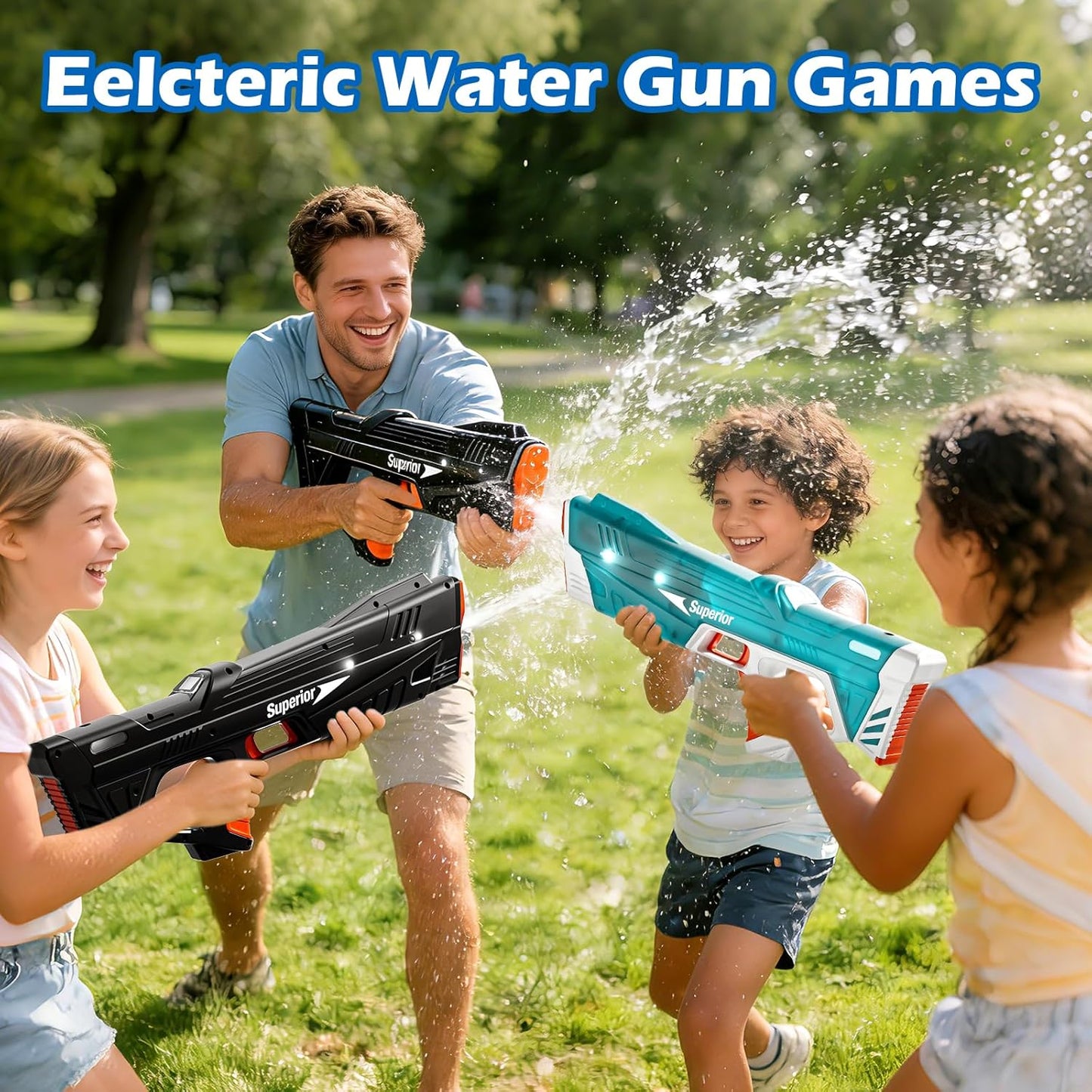 Electric Water Gun Toys,Auto Suction Water Guns for Adults & Kids 73