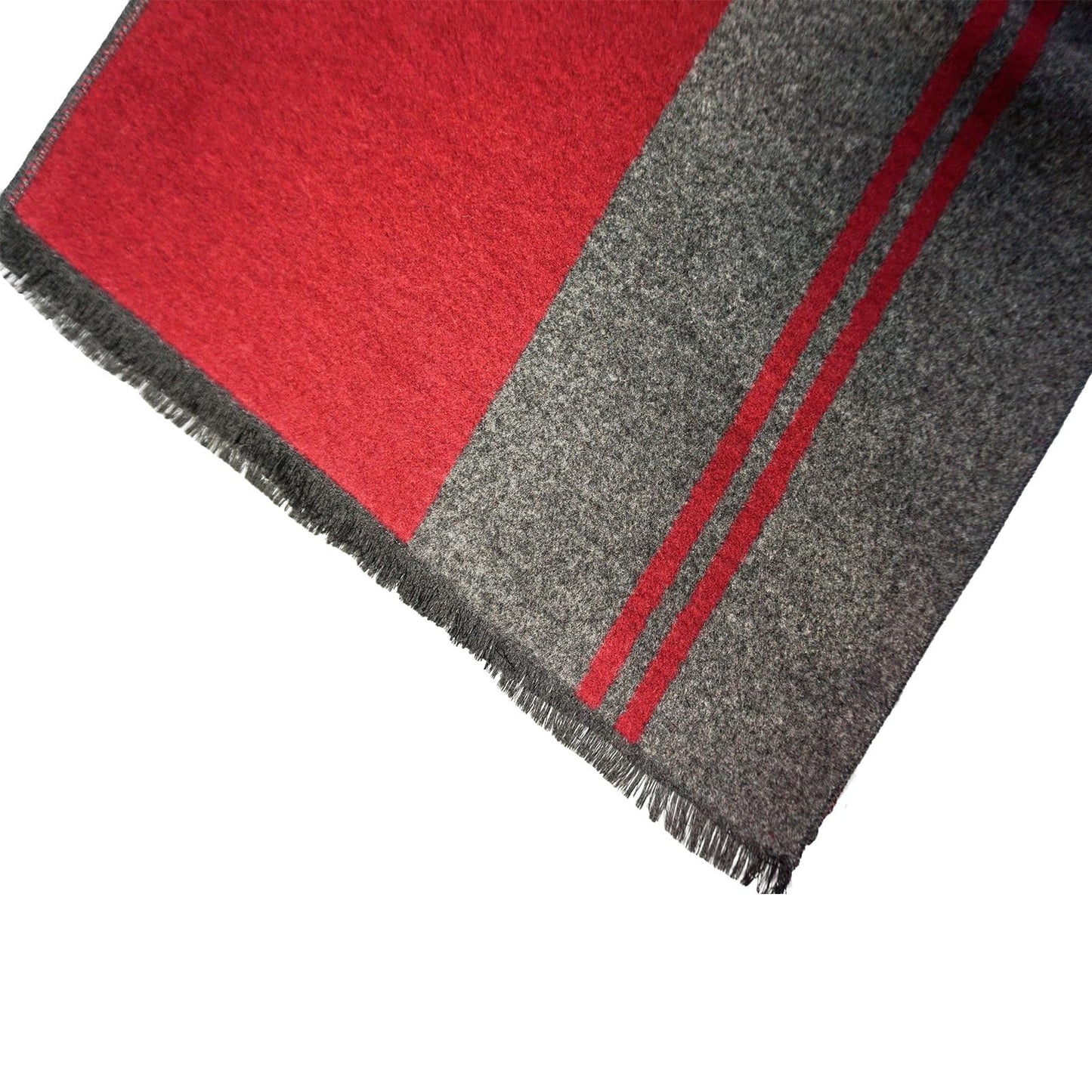 Mens Winter Scarf Cashmere Feel Warm Scarves Long Plaid Tassel Scarf for Men WN420