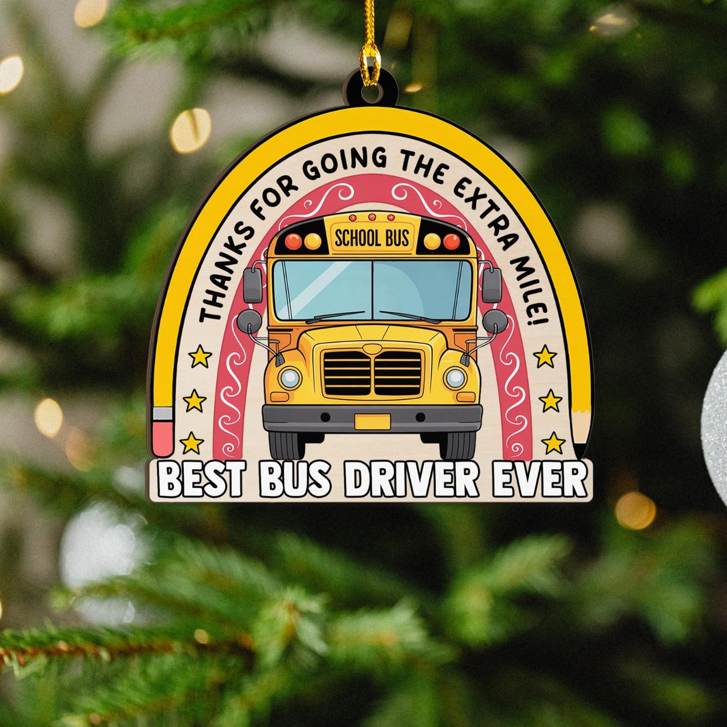 Back to School Bus Driver Appreciation Gifts, Bus Driver Gifts, School Drivers Appreciation Gift for Men, Thank You Retirement Gift for School Driver Monitor (Style 2) BST326L