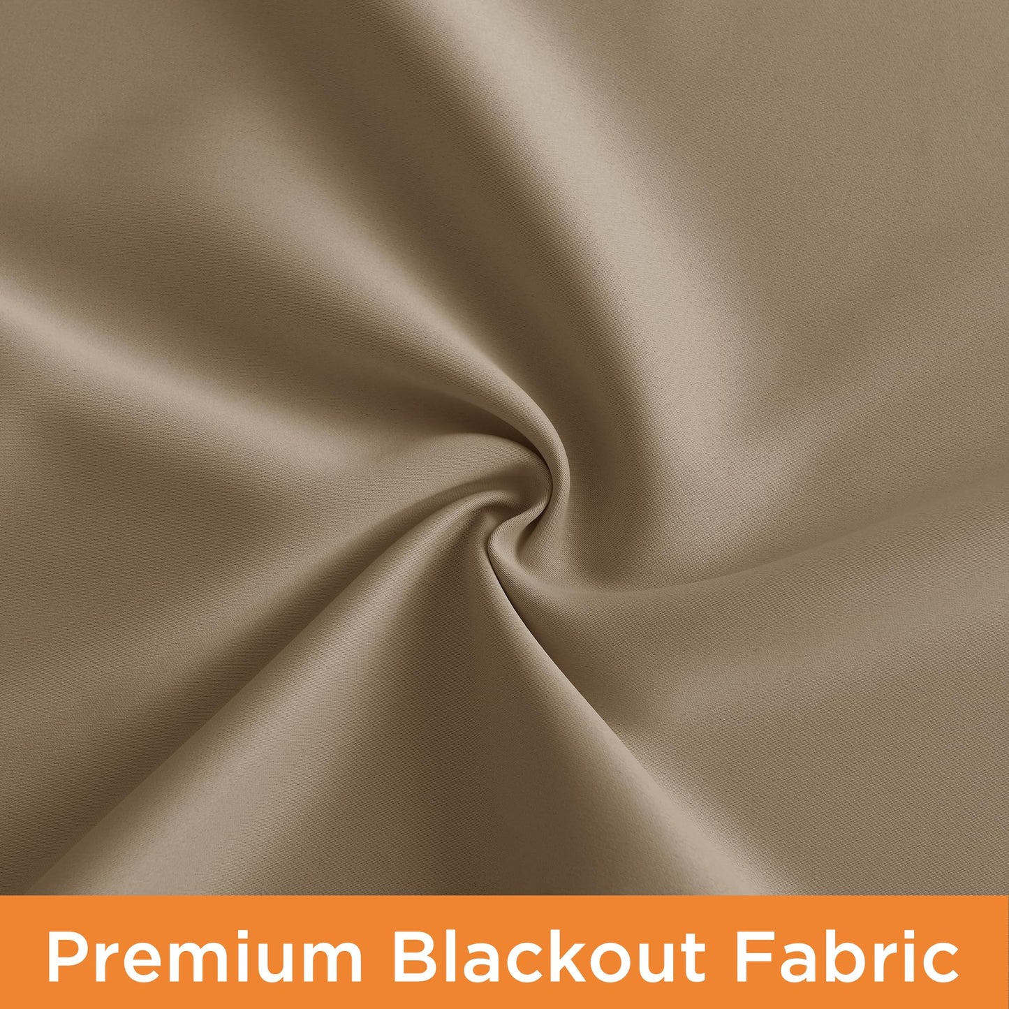 RYB HOME 100% Blackout French Door Curtains for Door Window - Room Darkening No Coating Thermal Insulated Privacy Protection Adhesive Cover for Glass Window, W 26 x L 40, 1 Panel, Black BST220