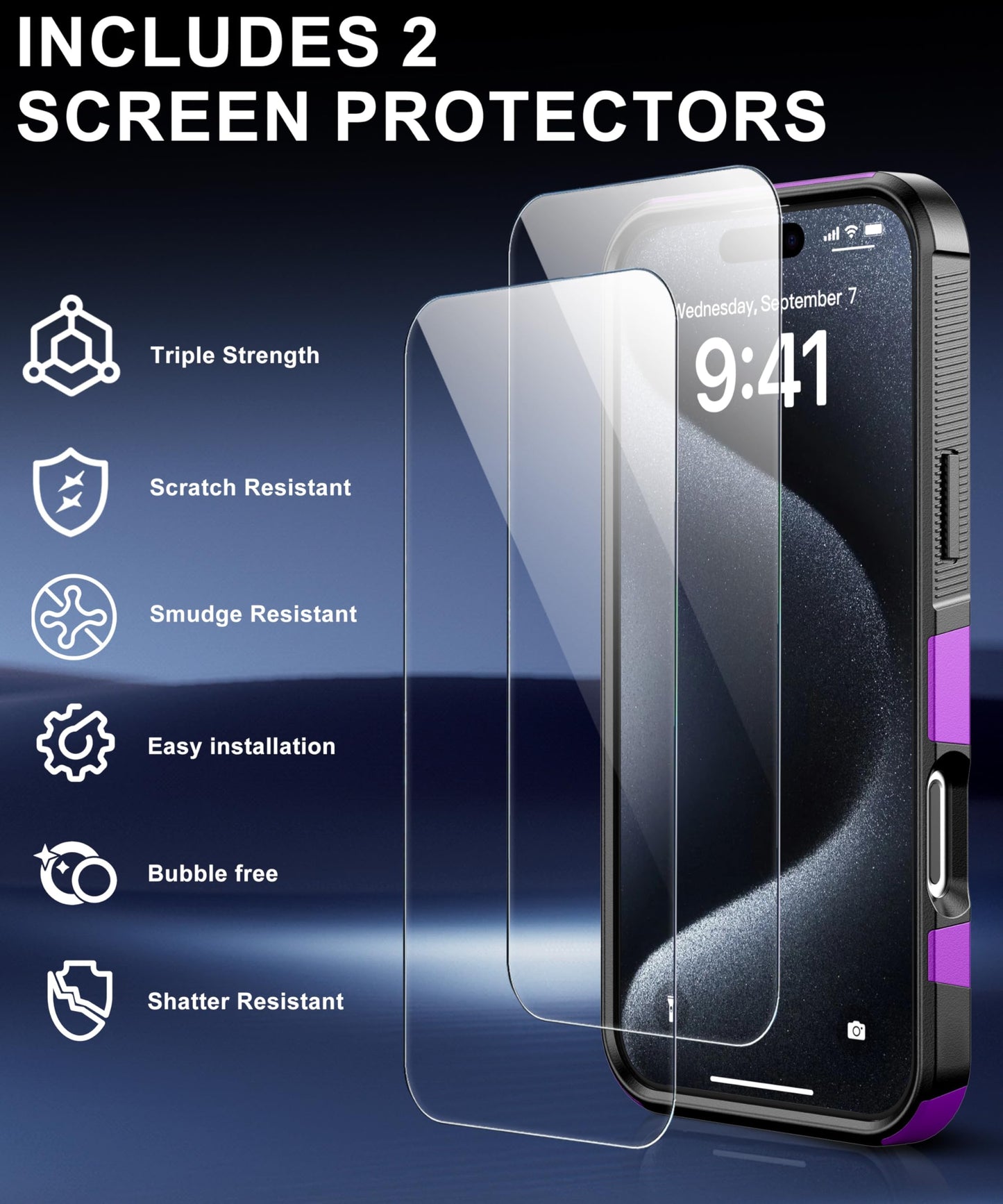 Magnetic for iPhone 17 Air Case [Compatible with MagSafe] [Shockproof] [Heavy Duty Protection] Pocket-Friendly & Tough Non-Slip Protective Phone Cover for iPhone 17Air 6.6", Black WN420